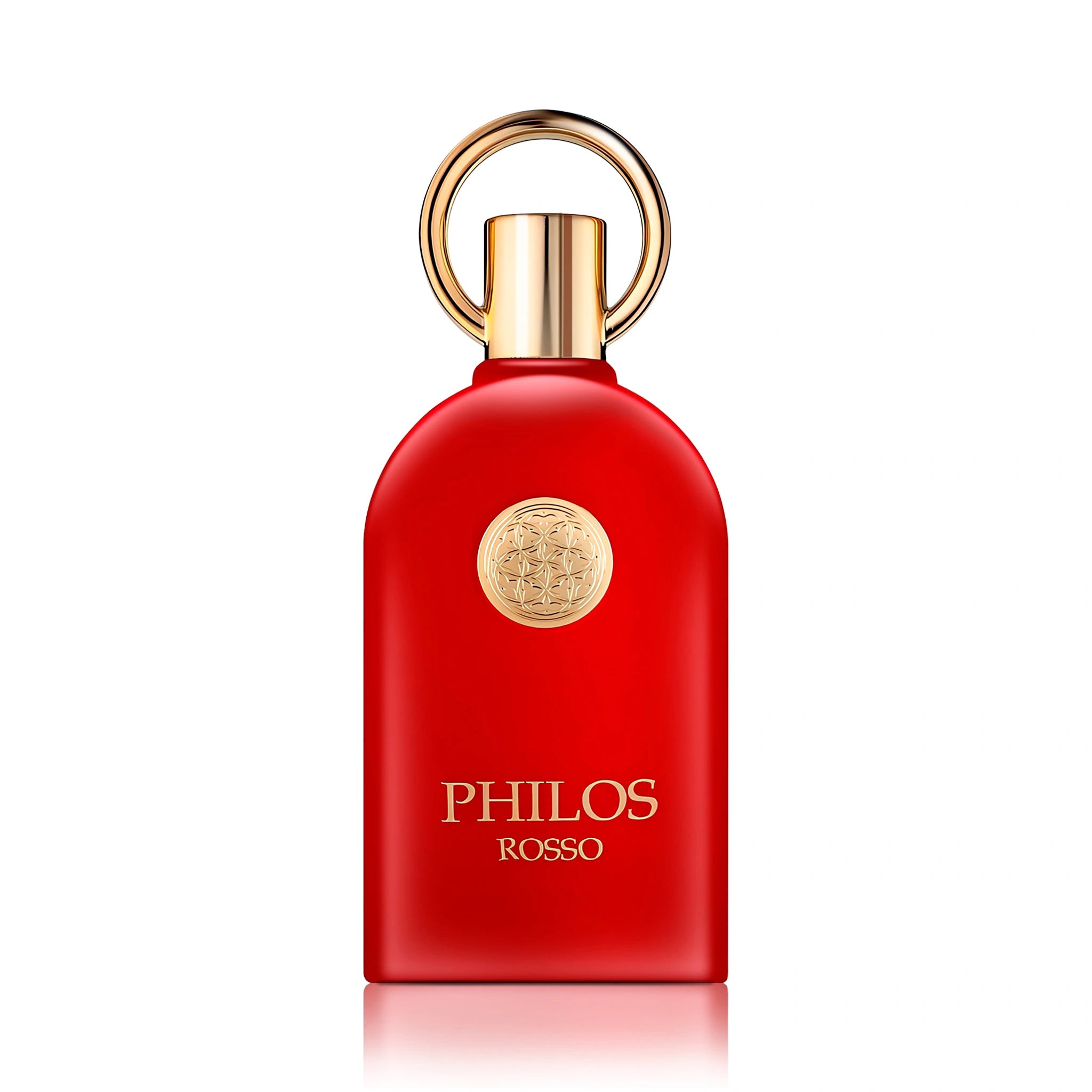 Frasco de Philos Rosso Maison Alhambra Eau de Parfum Unisex