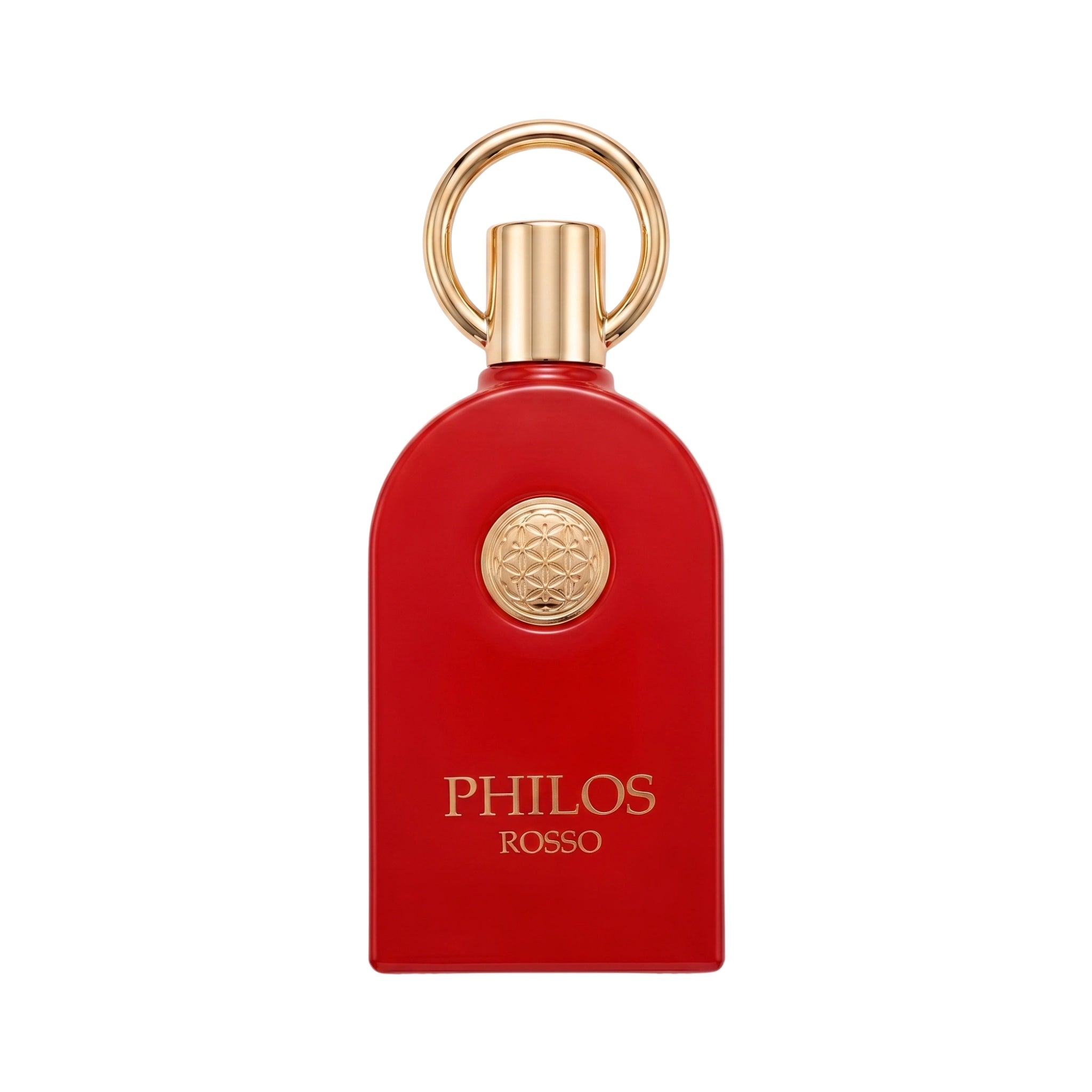 Frasco de Philos Rosso Maison Alhambra Eau de Parfum Unisex