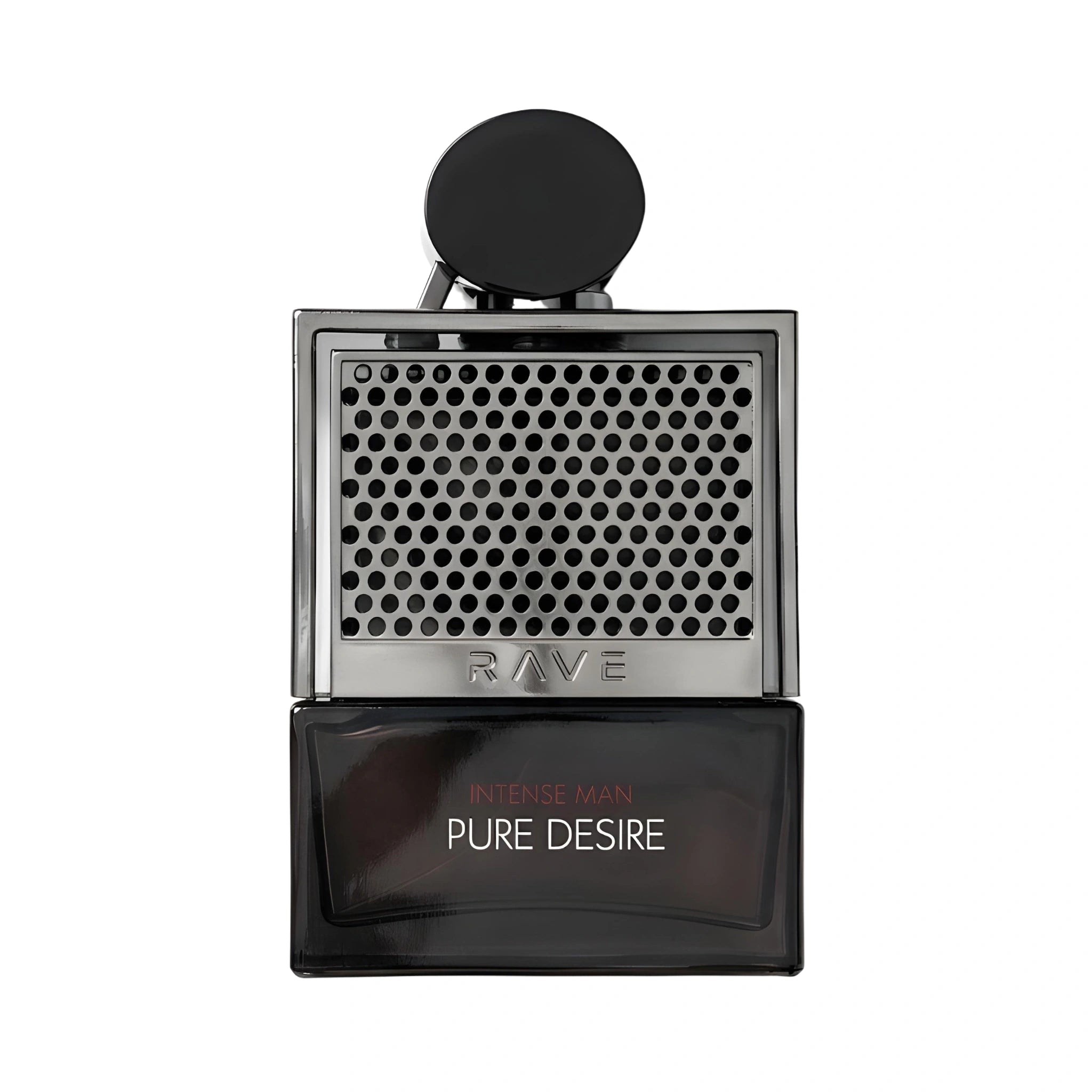 Frasco de Pure Desire Intense Rave Eau de Parfum Para Hombre