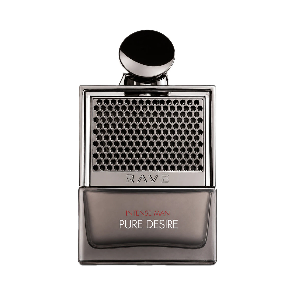 Frasco de Pure Desire Intense Rave Eau de Parfum Para Hombre