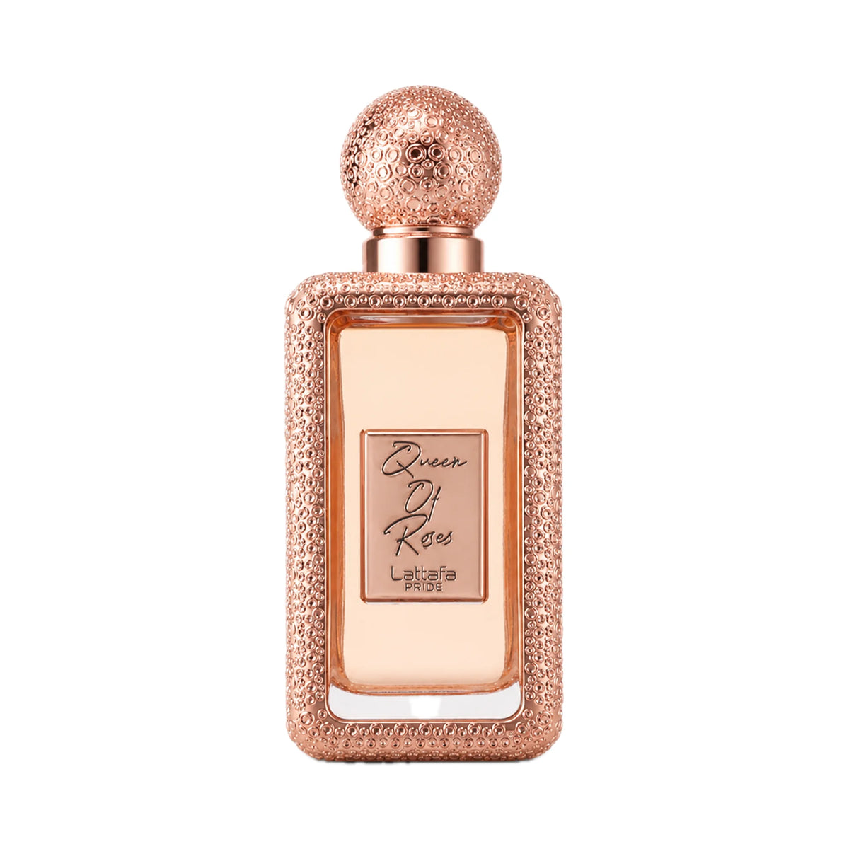 Botella de Queen of Roses Lattafa Eau de Parfum Para Mujer