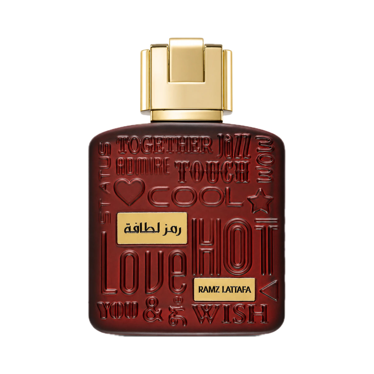 Frasco del Ramz Gold Lattafa Eau de Parfum Para Mujer