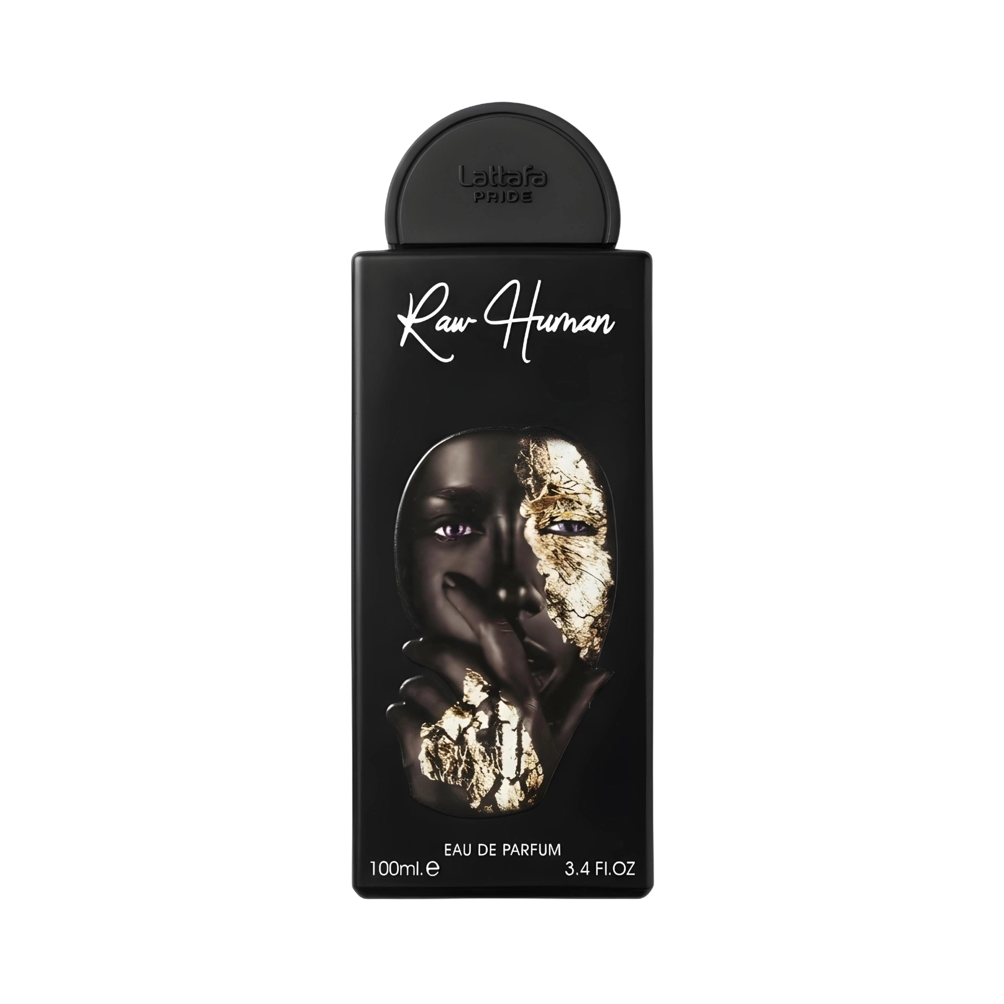 Frasco del Raw Human Lattafa Eau de Parfum Unisex