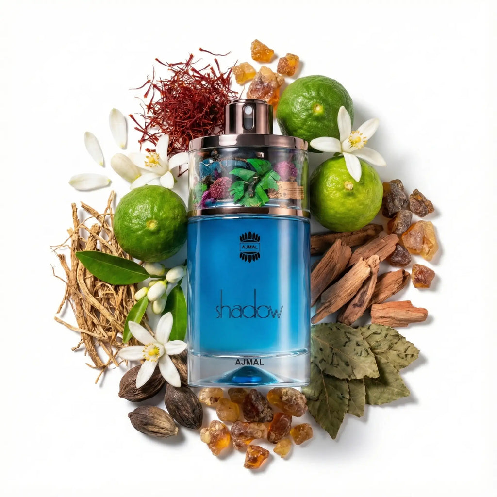Shadow_II_Ajmal_Eau_de_Parfum_Para_Hombre_Fondo_Blanco_Azafran_Cedro