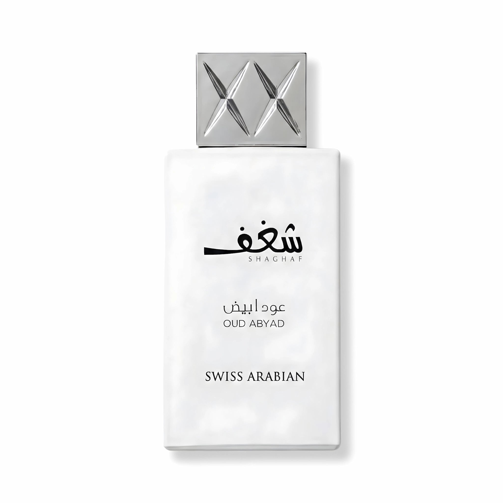 Frontal del Shaghaf Oud Abyad Swiss Arabian Eau de Parfum Unisex