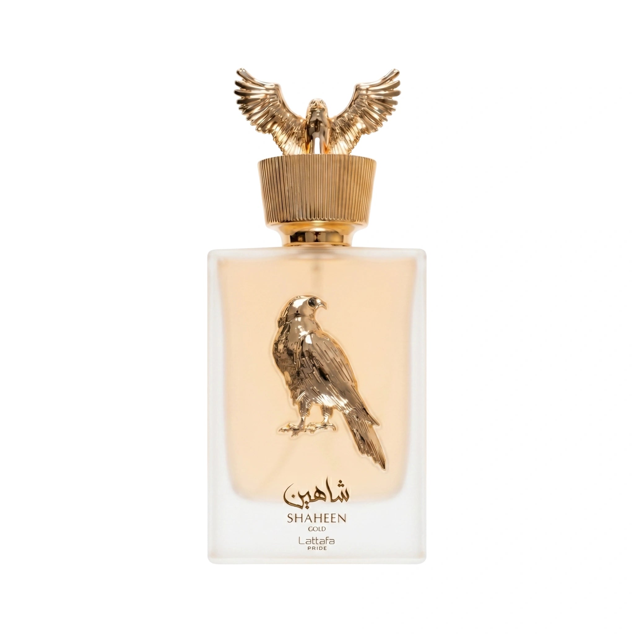 Frasco de Shaheen Gold Lattafa Eau de Parfum Unisex