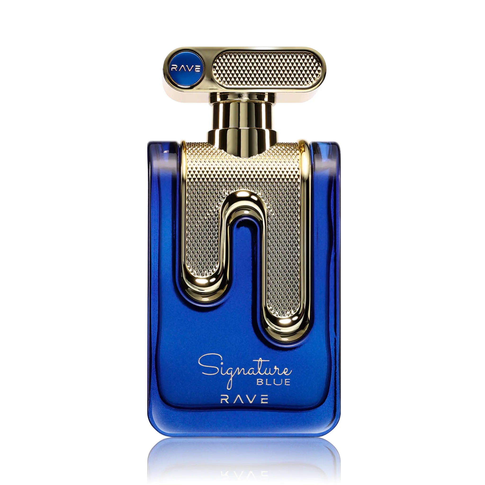 Frasco del Signature Blue Rave Eau de Parfum Para Hombre