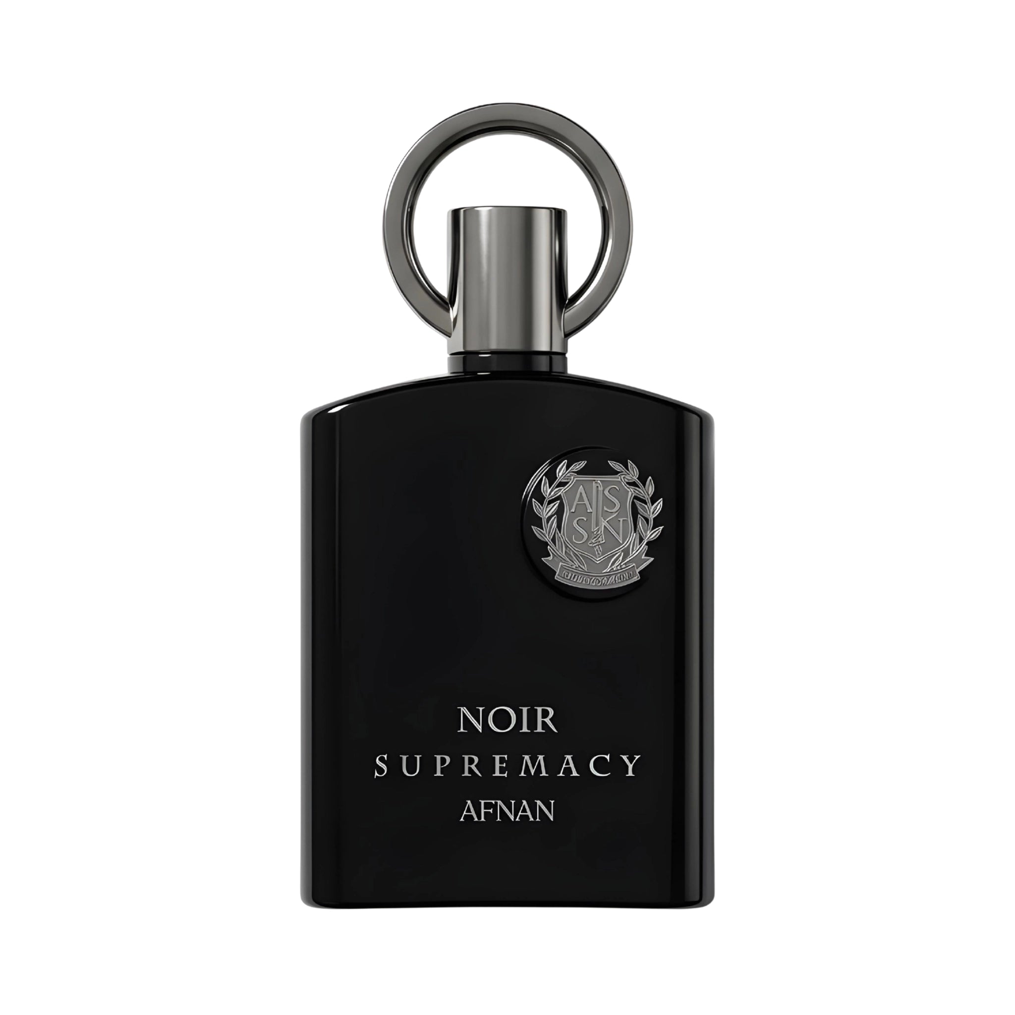 Frasco de Supremacy Noir Afnan Eau de Parfum Para Hombre