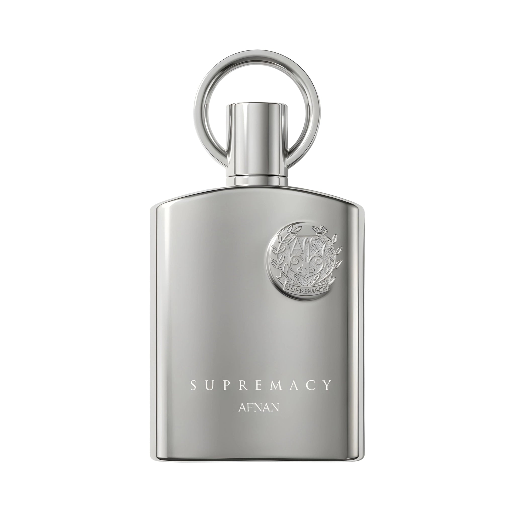 Frasco del perfume Supremacy Silver Afnan Eau de Parfum Para Hombre
