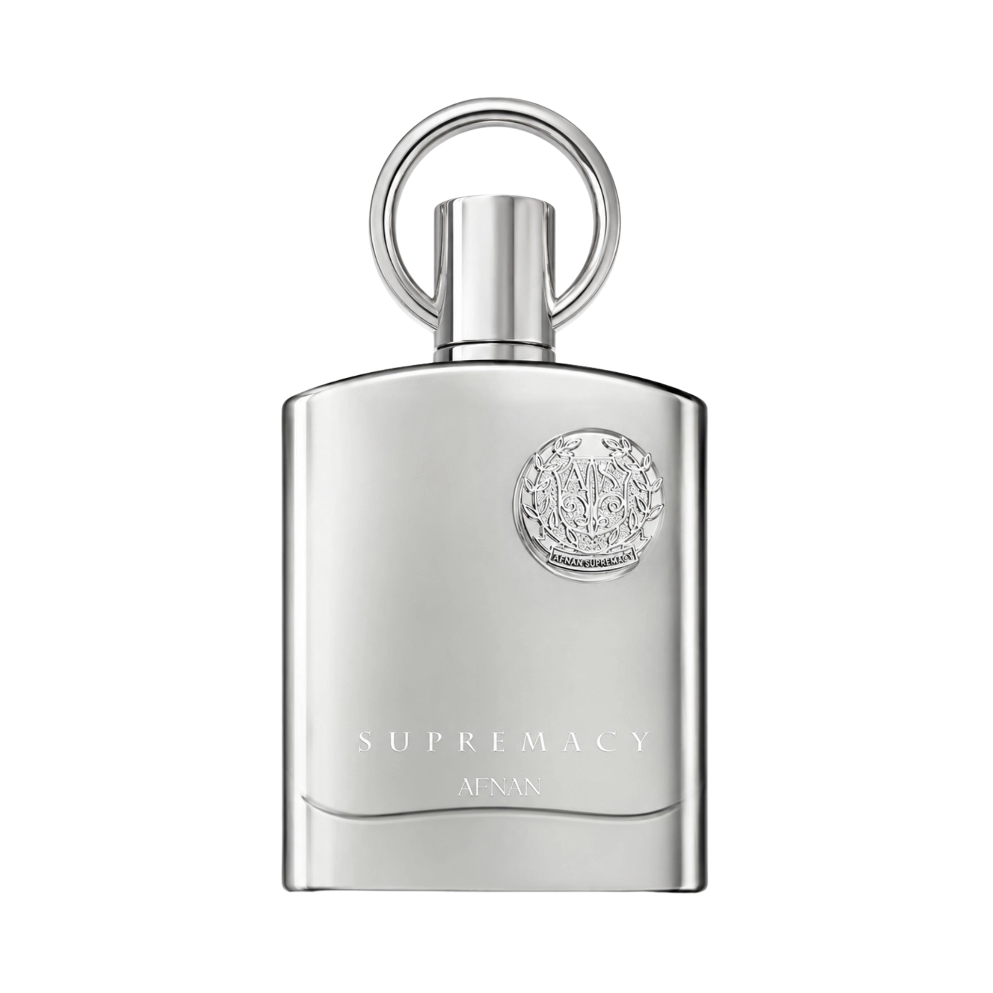 Frasco del perfume Supremacy Silver Afnan Eau de Parfum Para Hombre