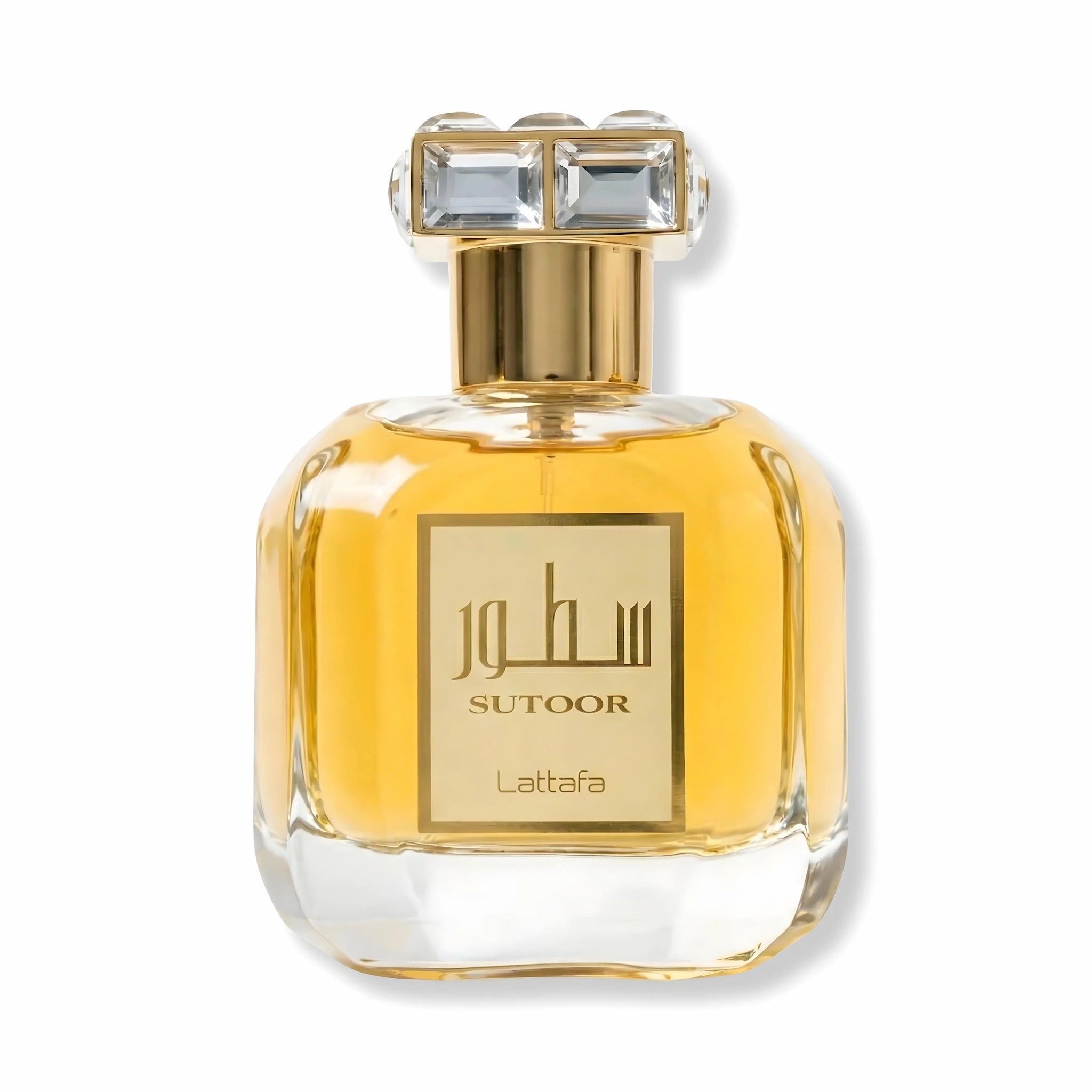 Frontal del Sutoor Lattafa Eau de Parfum Para Mujer