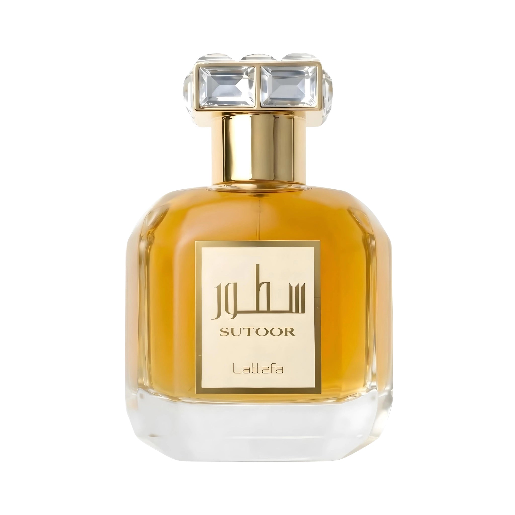 Frontal del Sutoor Lattafa Eau de Parfum Para Mujer