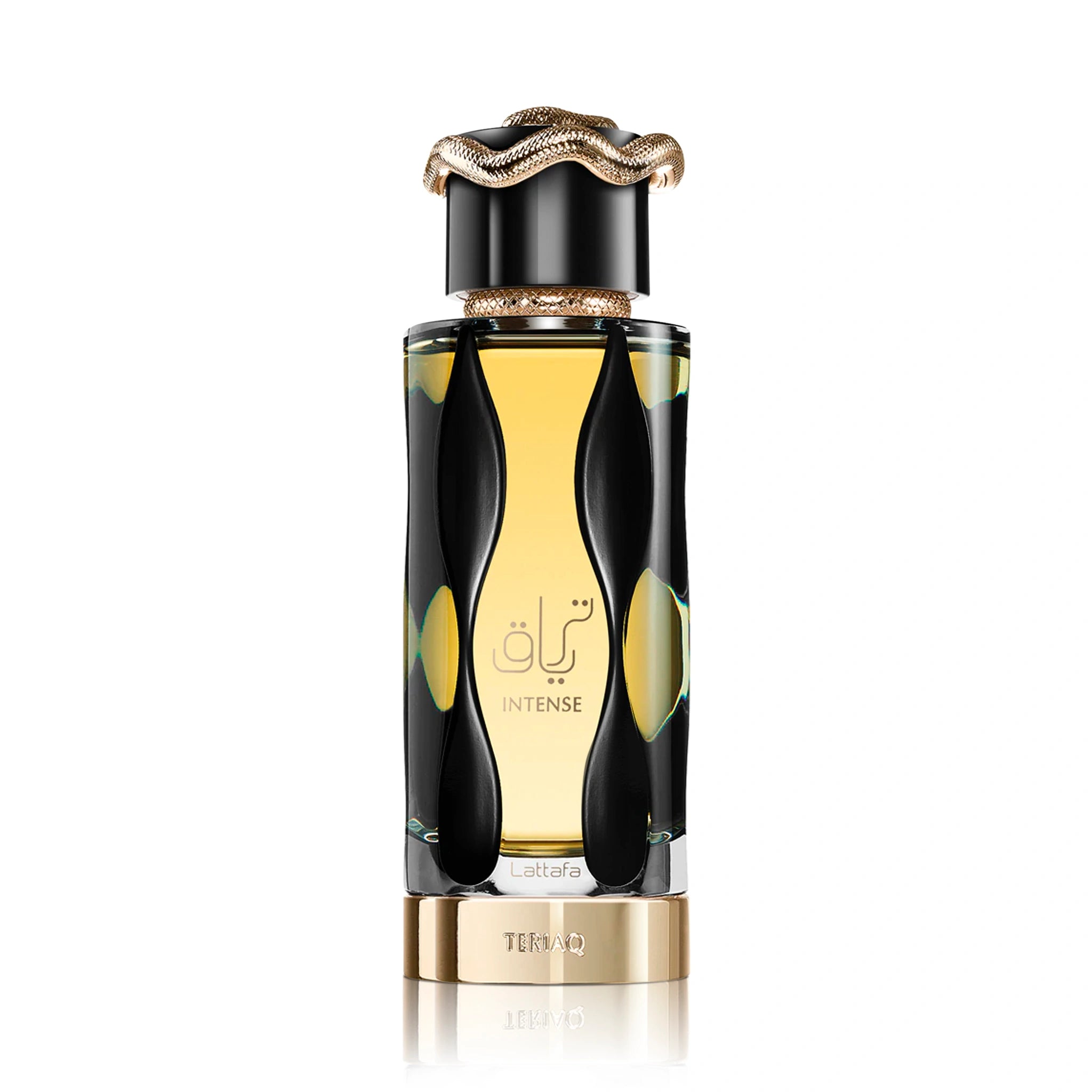Frasco de Teriaq Intense Lattafa Eau de Parfum Unisex