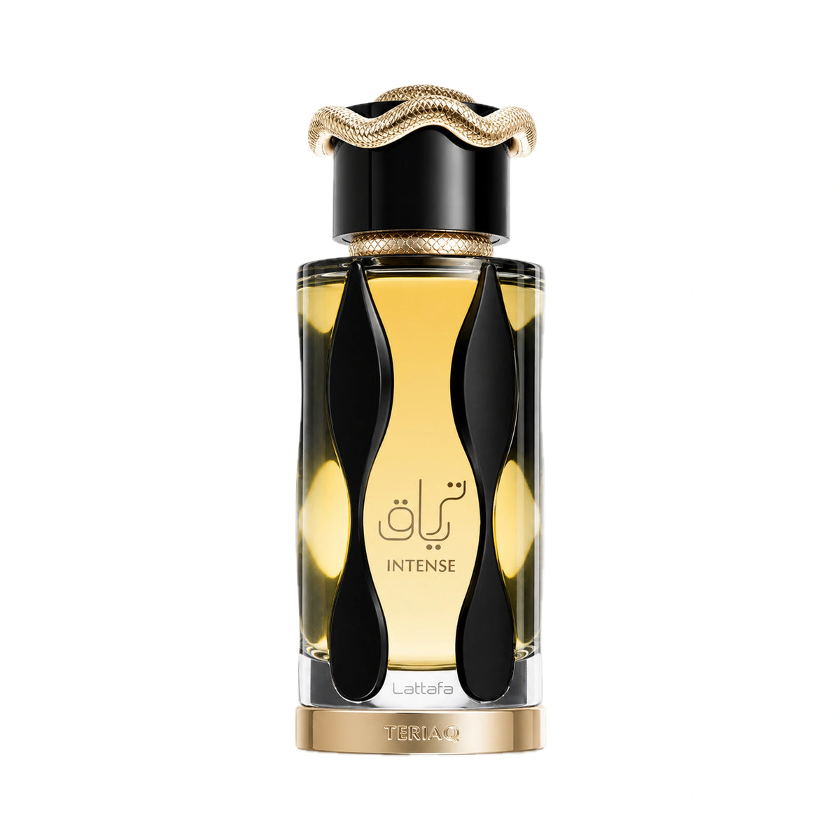 Frasco de Teriaq Intense Lattafa Eau de Parfum Unisex