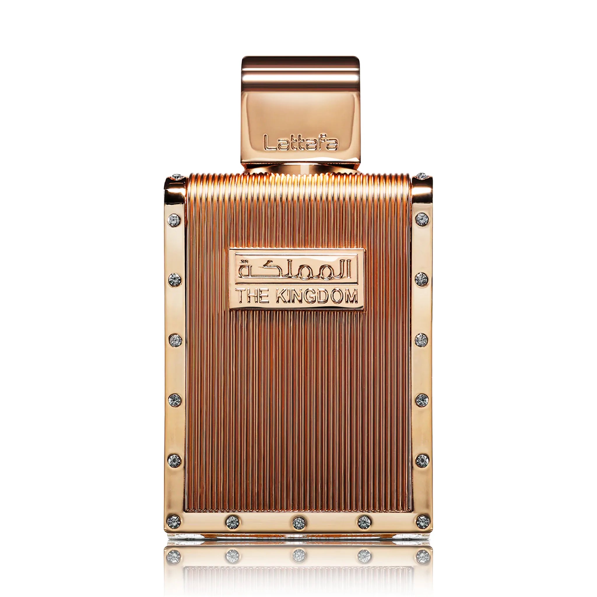 Frasco de The Kingdom Lattafa Eau de Parfum Para Hombre