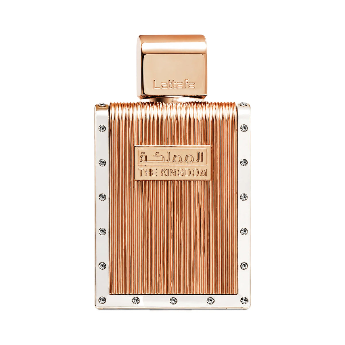 Frasco de The Kingdom Lattafa Eau de Parfum Para Hombre
