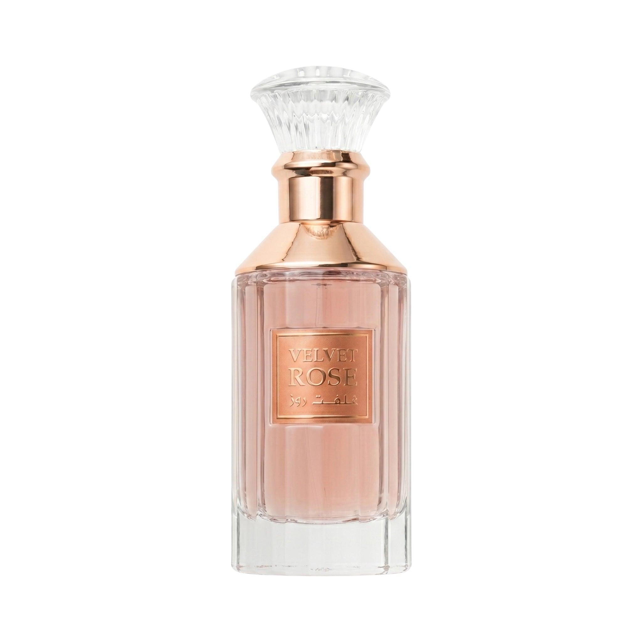 Frasco del Velvet Rose Lattafa Eau de Parfum Para Mujer