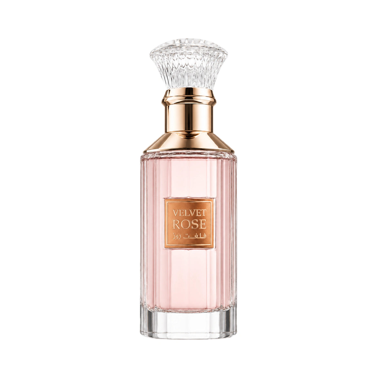 Frasco del Velvet Rose Lattafa Eau de Parfum Para Mujer