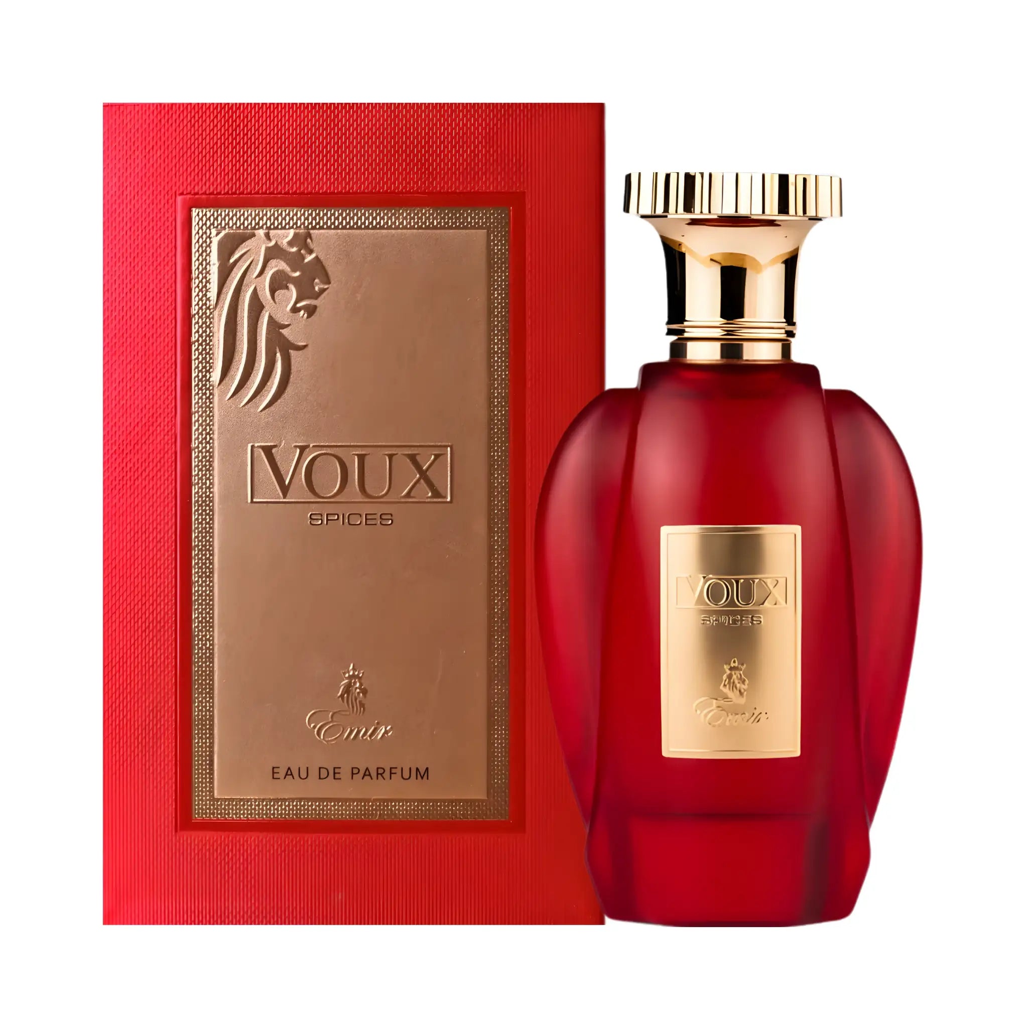 Caja y frasco de Voux Spices Paris Corner Eau de Parfum Unisex