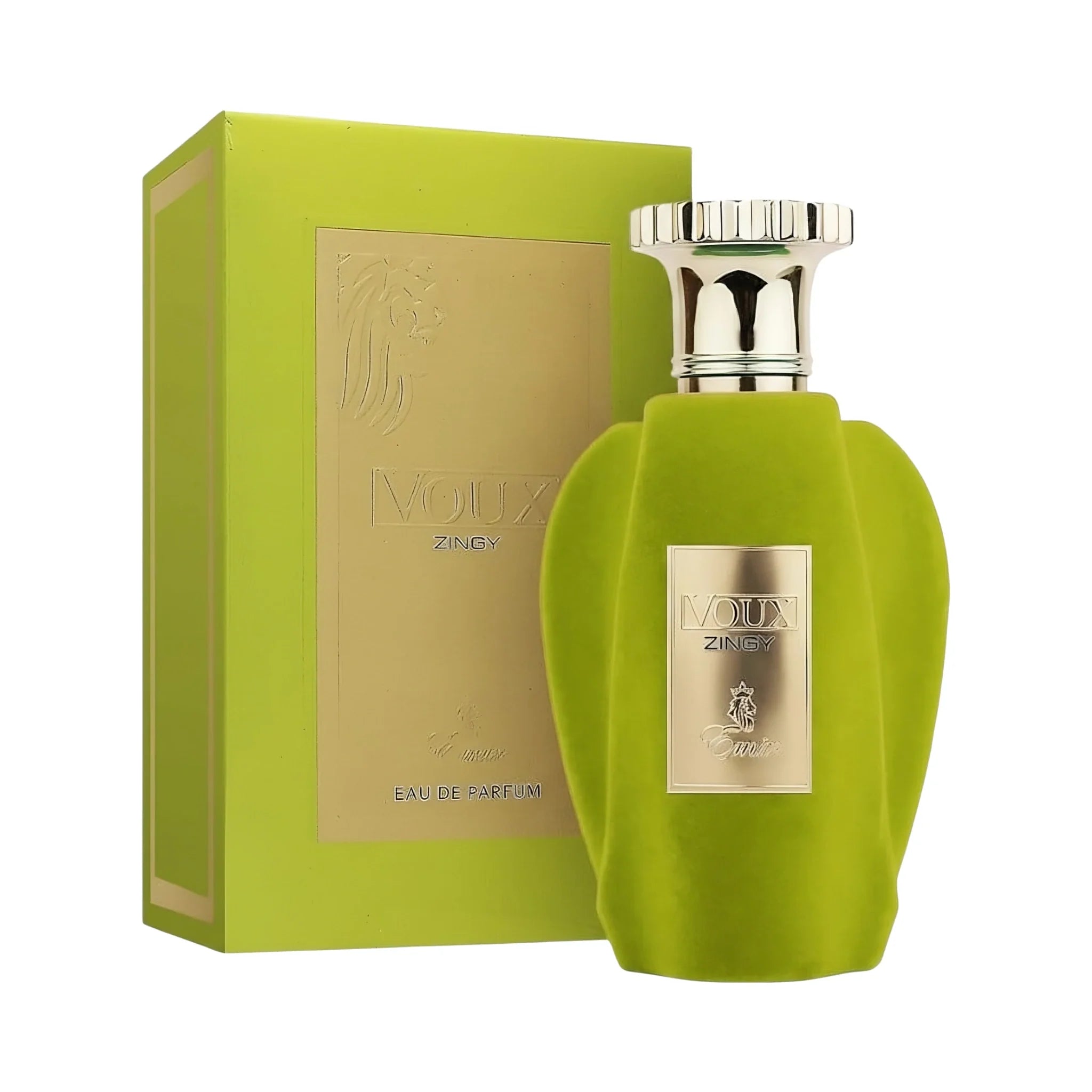 Caja y frasco de Voux Zingy Paris Corner Eau de Parfum Unisex