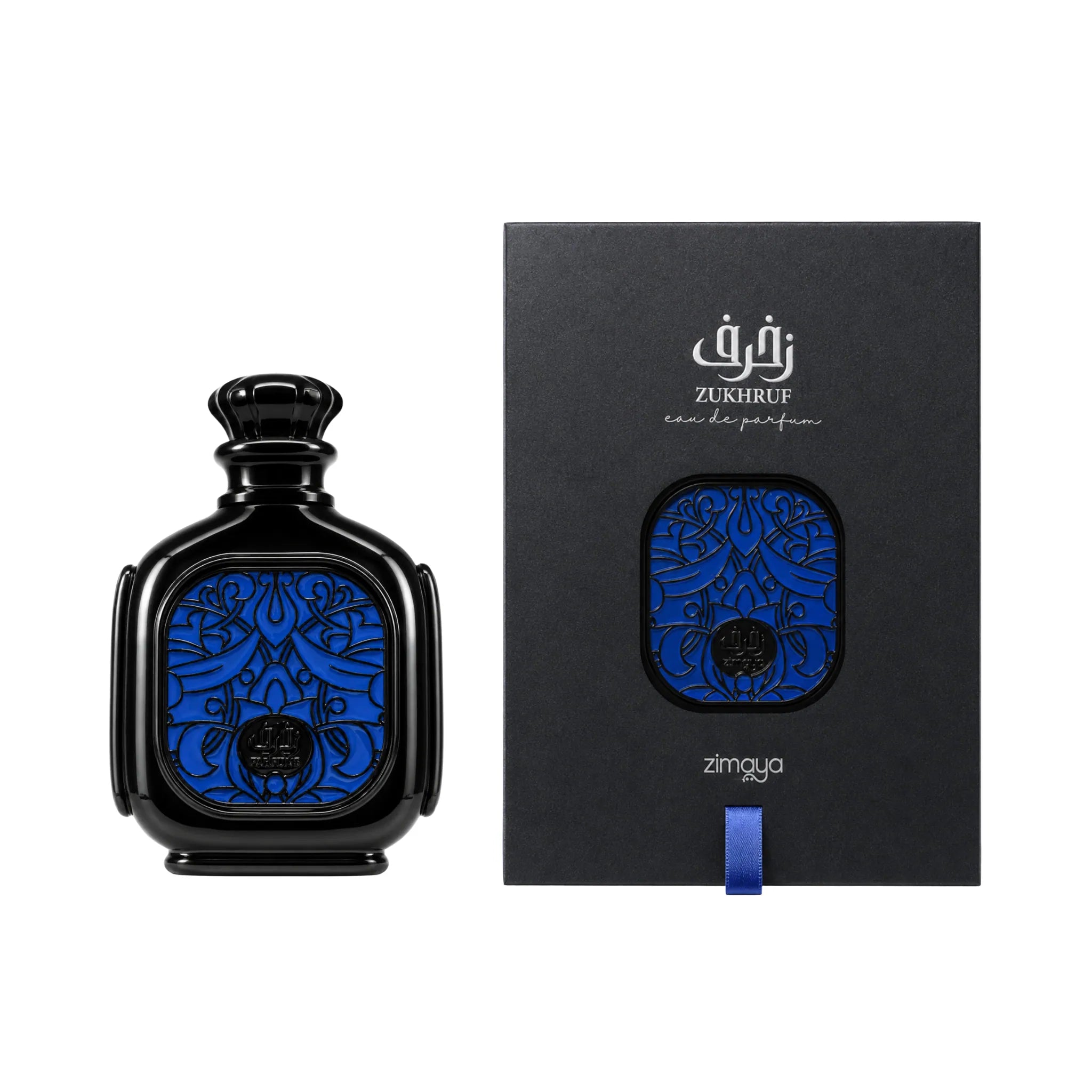 Zukhruf_Black_Zimaya_Eau_de_Parfum_Caja