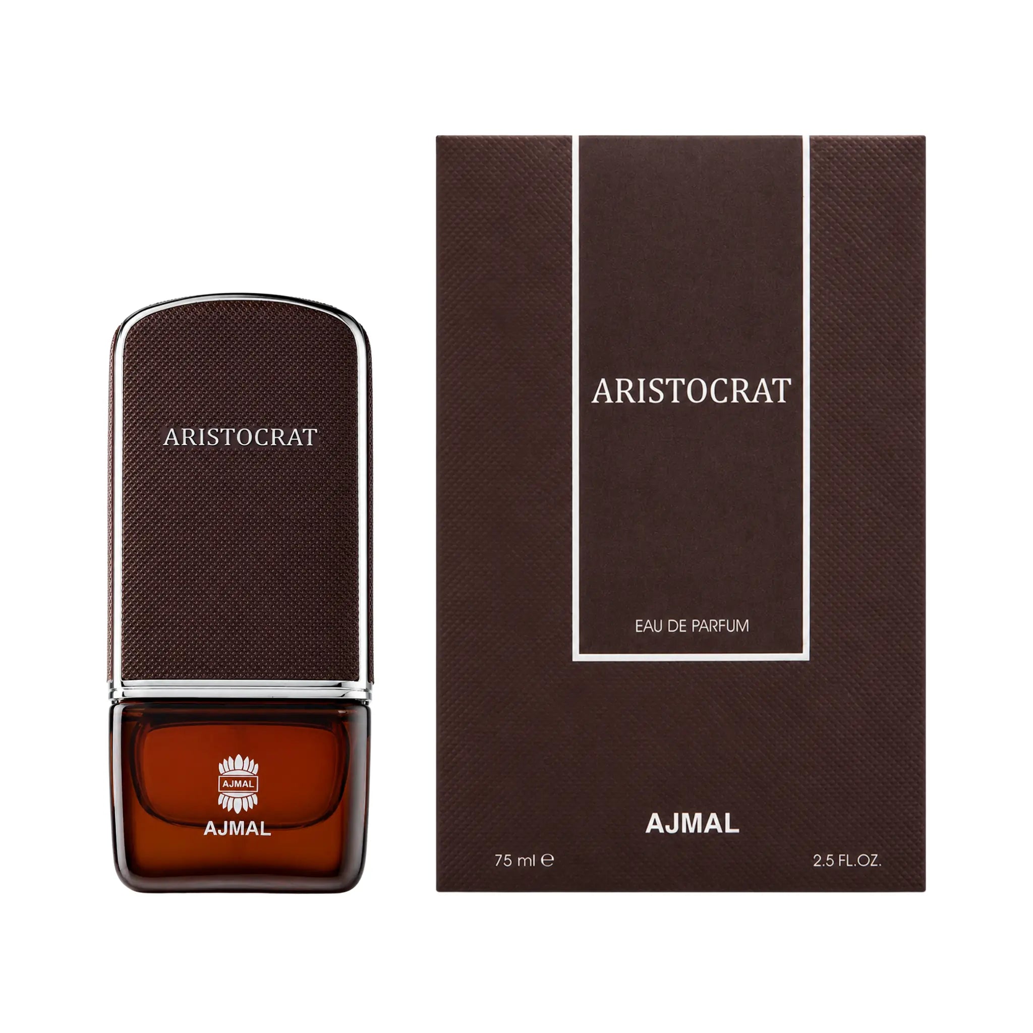 Frasco y caja de Aristocrat For Him Ajmal Eau de Parfum Hombre