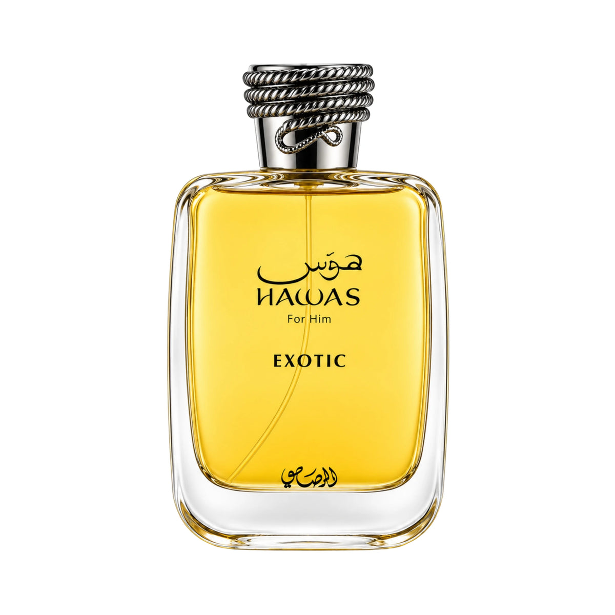 Frasco de Hawas Exotic Rasasi Eau de Parfum