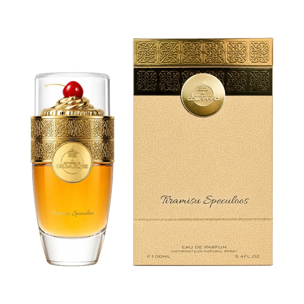Frasco y caja del perfume Tiramisu Speculoos Paris Corner Eau de Parfum Para Mujer