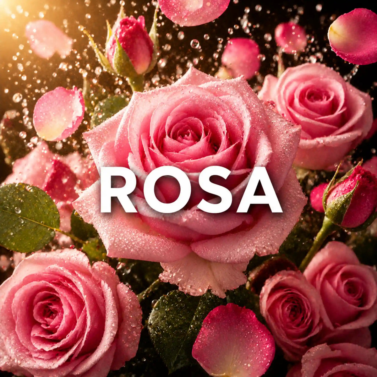 Perfumes árabes con rosa