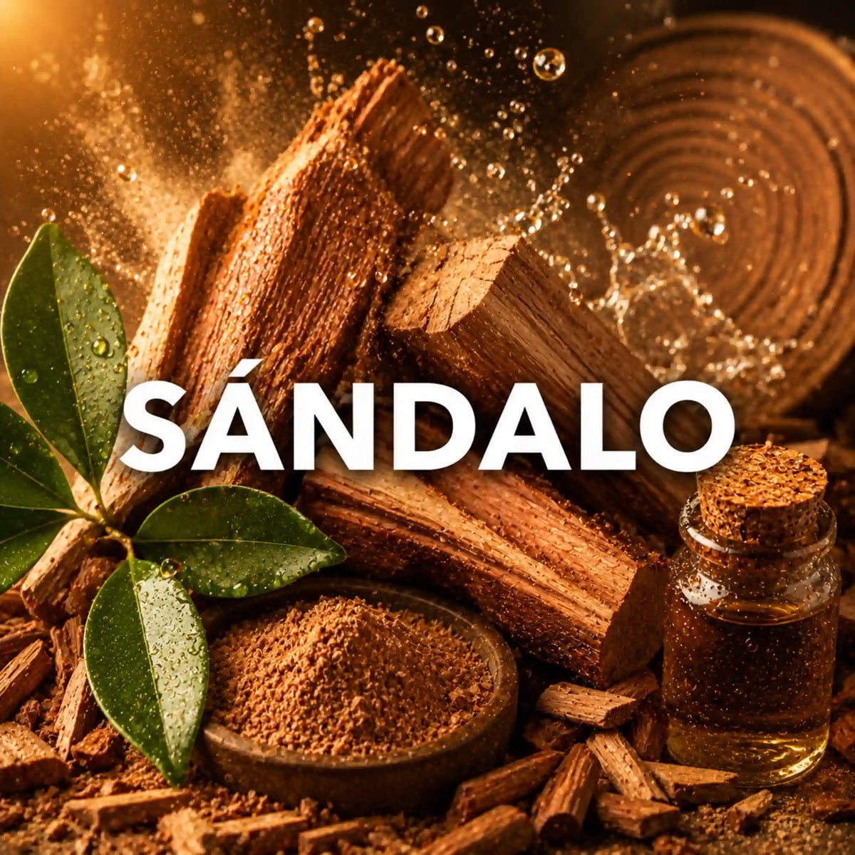 Perfumes árabes con sándalo