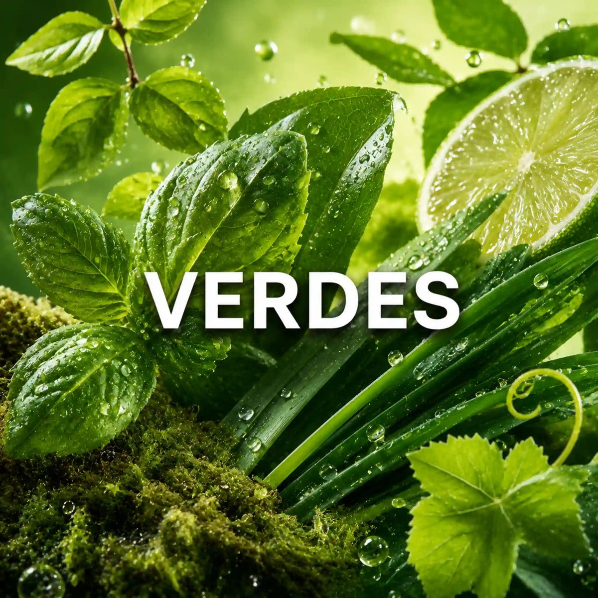 Perfumes árabes verdes