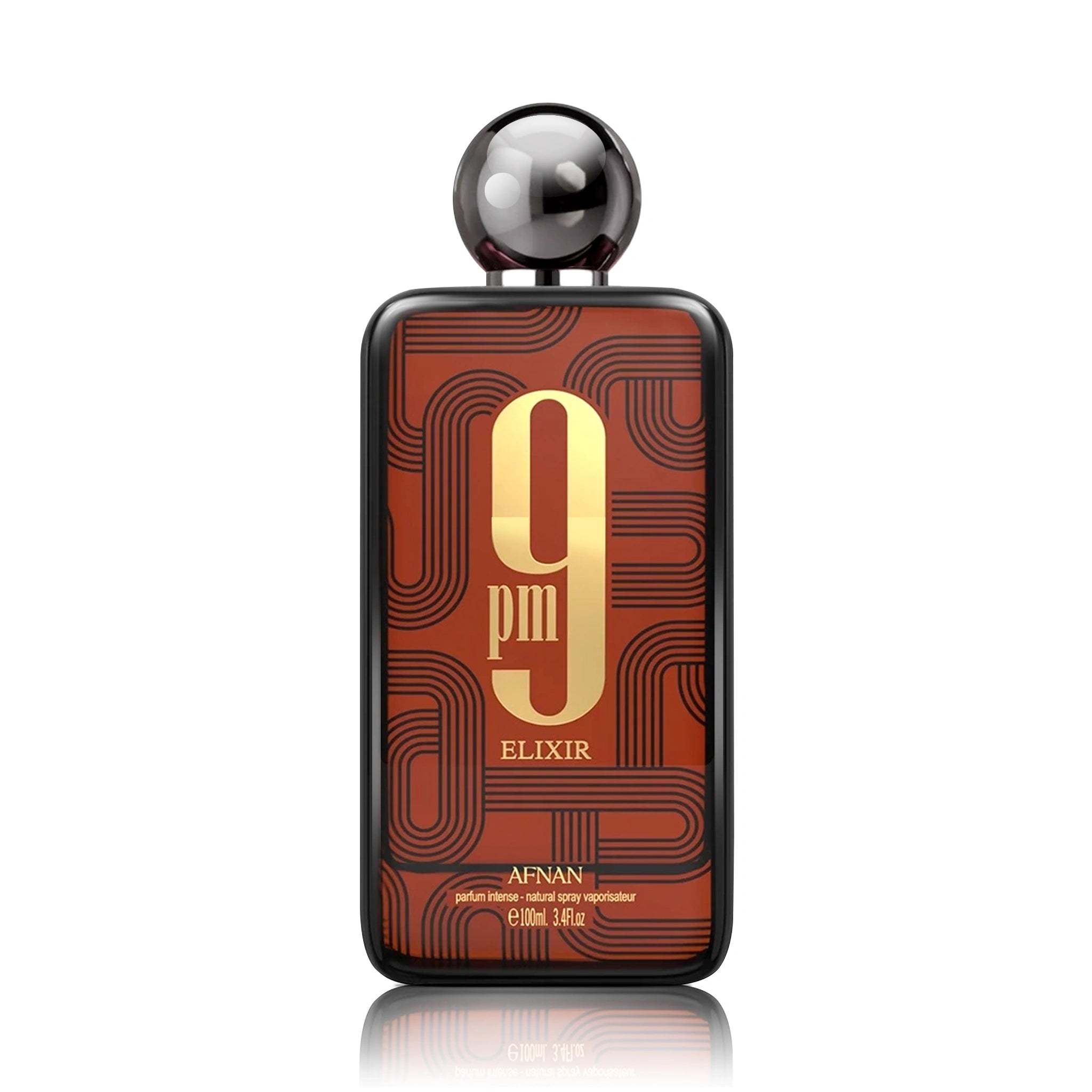 Frasco de 9PM Elixir Afnan Extrait de Parfum Unisex