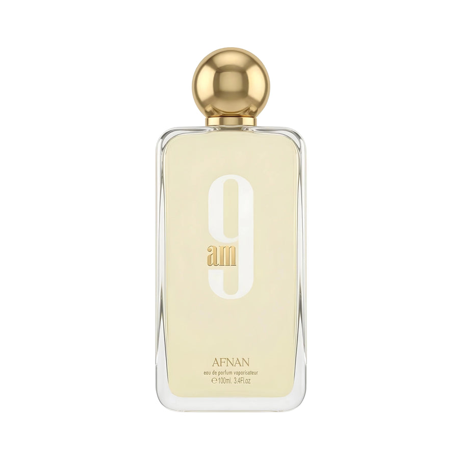 9AM de Afnan, perfume cítrico y aromático para mujer