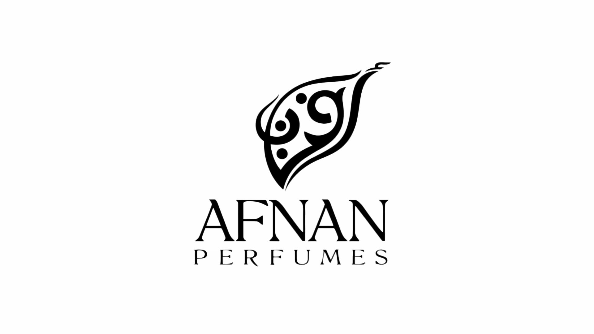 Logotipo de afnan fondo blanco