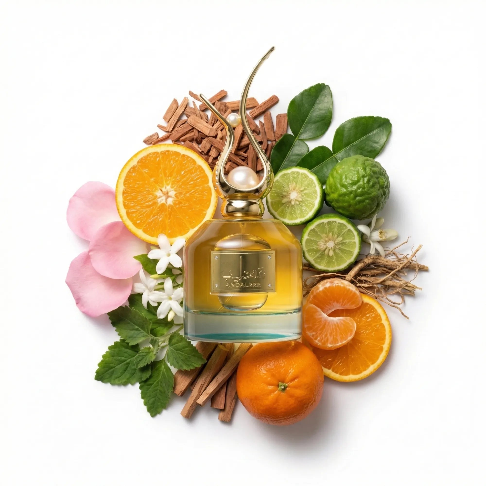 Al_Andaleeb_Asdaaf_Eau_de_Parfum_Para_Mujer_Fondo_Blanco_Naranja_Mandarina_Bergamota_Jazmin