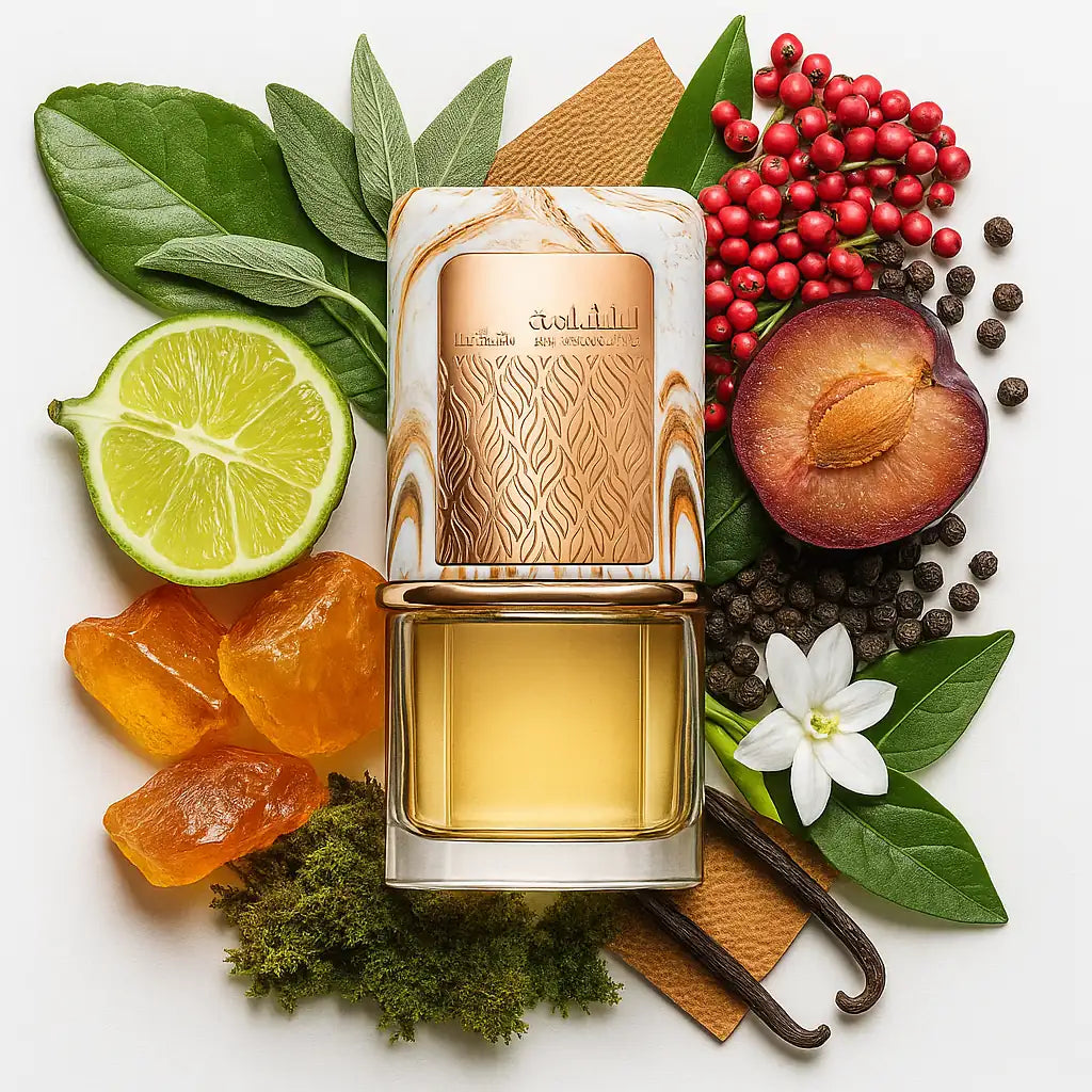 Al_Nashama_Lattafa_Eau_de_Parfum_Unisex_Fondo_Blanco_Salvia_Ciruela