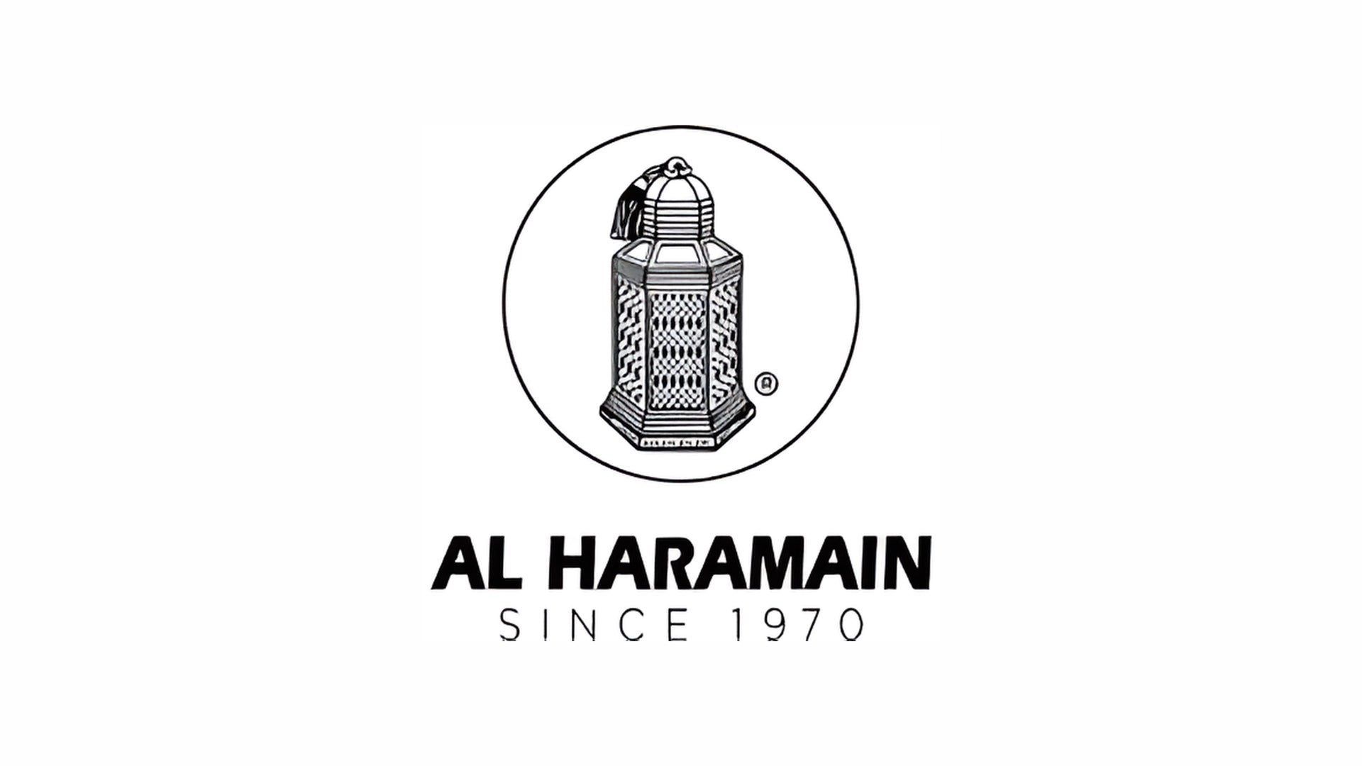 Al haramain logotipo negro fondo blanco