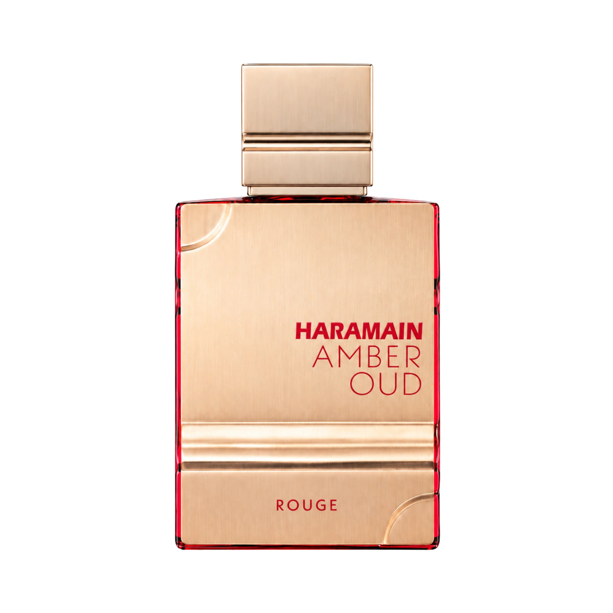 Botella de Amber Oud Rouge Al Haramain Eau de Parfum