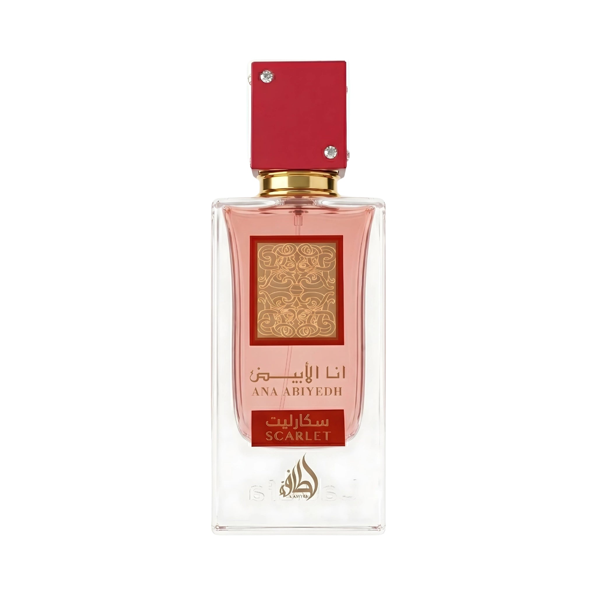 Botella de Ana Abiyedh Scarlet Lattafa Eau de Parfum Para Mujer