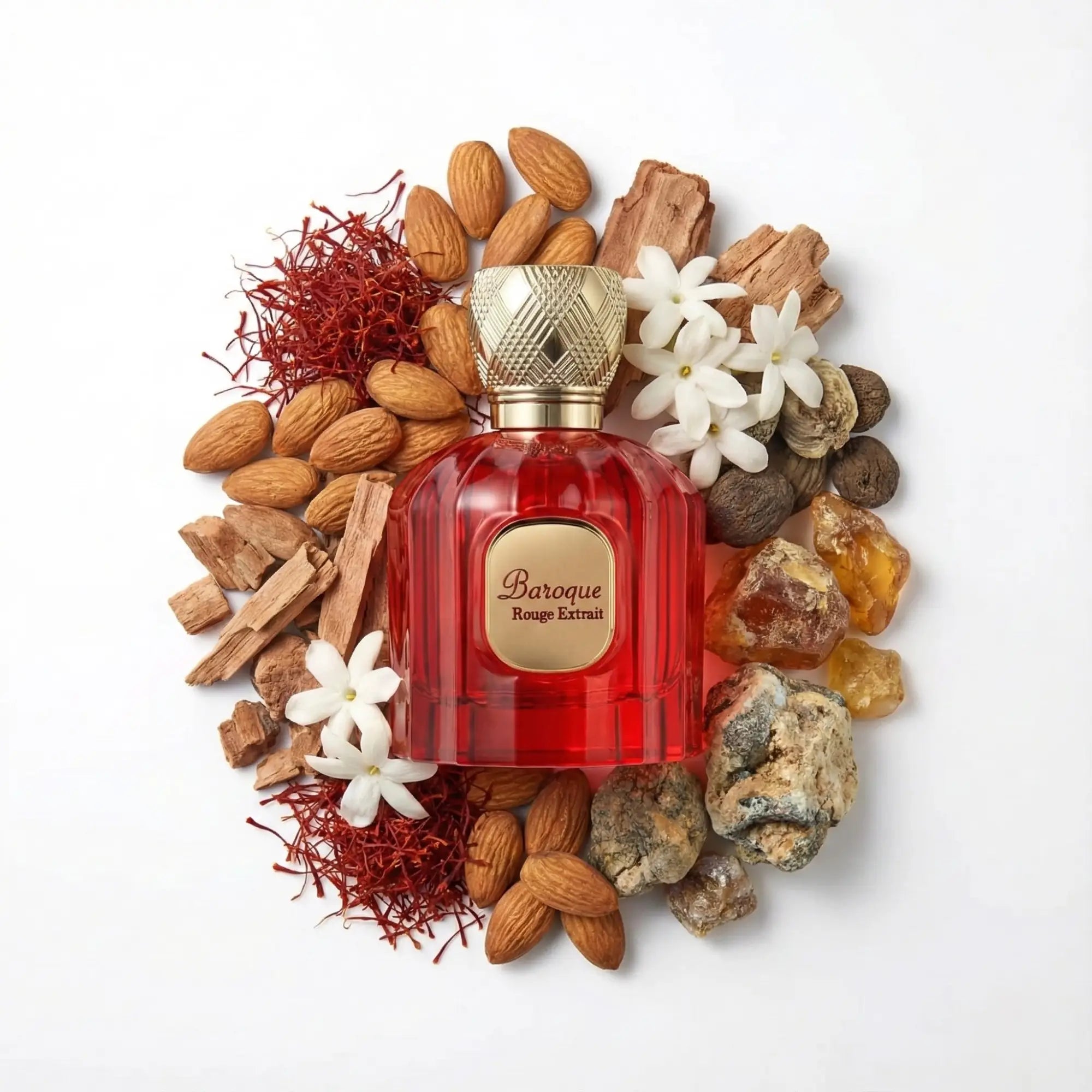Baroque_Rouge_Extrait_Maison_Alhambra_Eau_de_Parfum_Unisex_Fondo_Blanco_Azafran_Almendra_Cedro_Jazmin