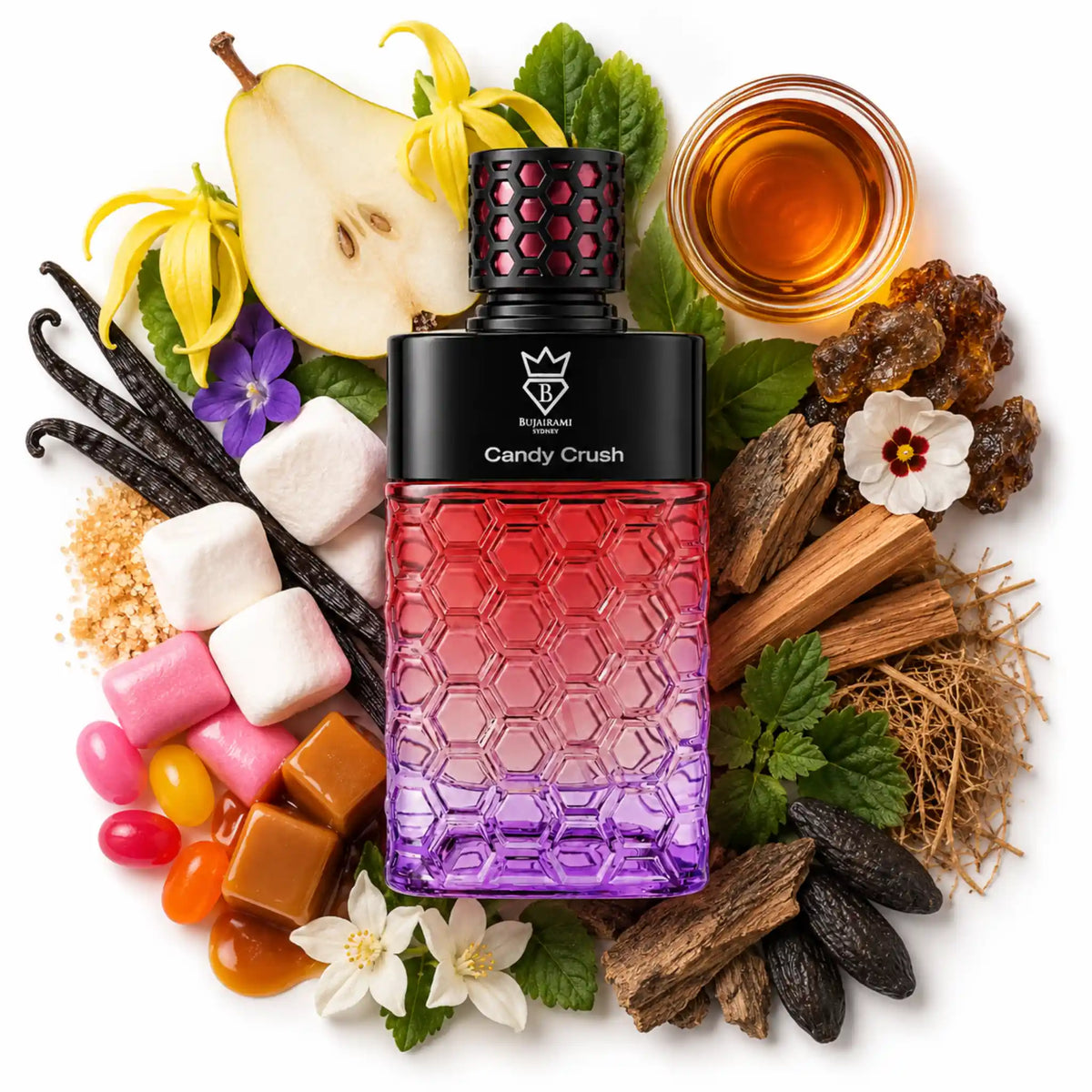 Ingredientes de Candy Crush Bujairami Eau de Parfum