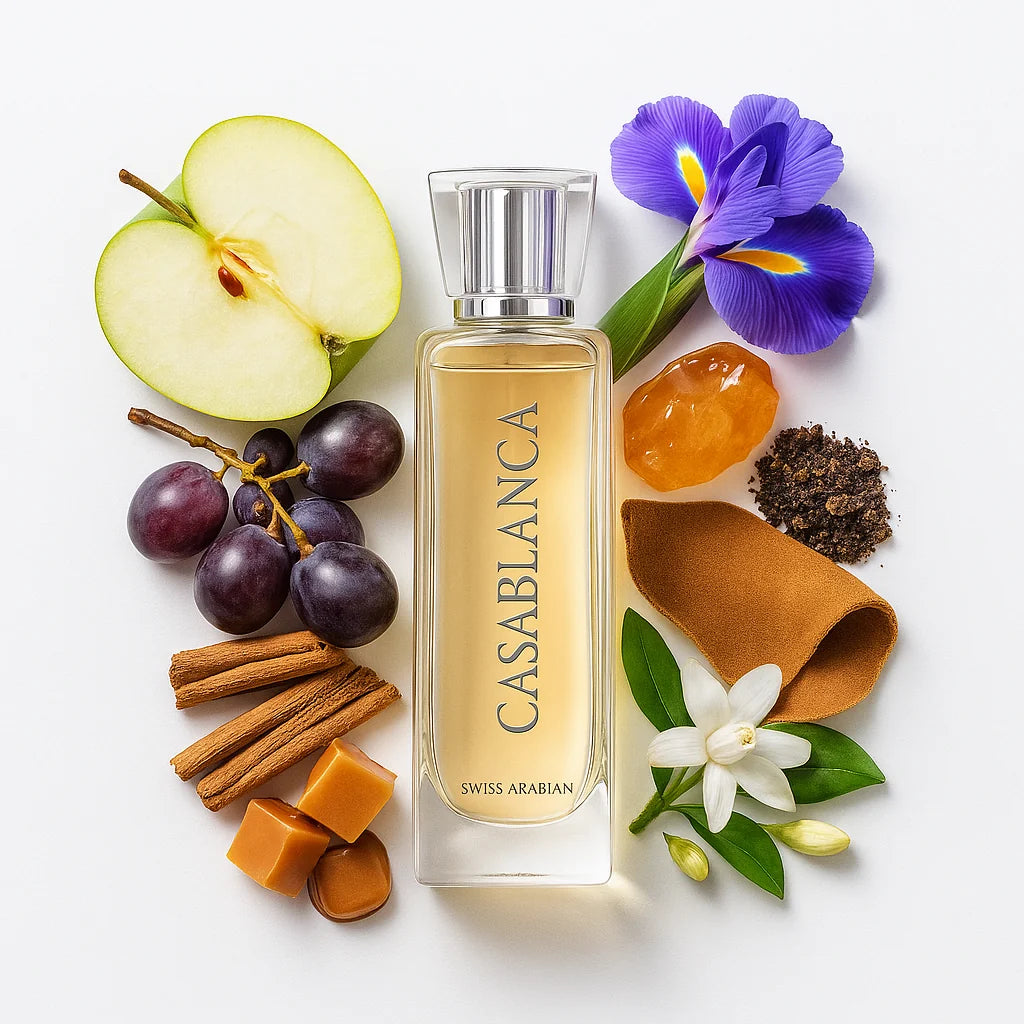 Casablanca_Swiss_Arabian_Eau_de_Parfum_Unisex_1_Fondo_Blanco_Manzana_Uva