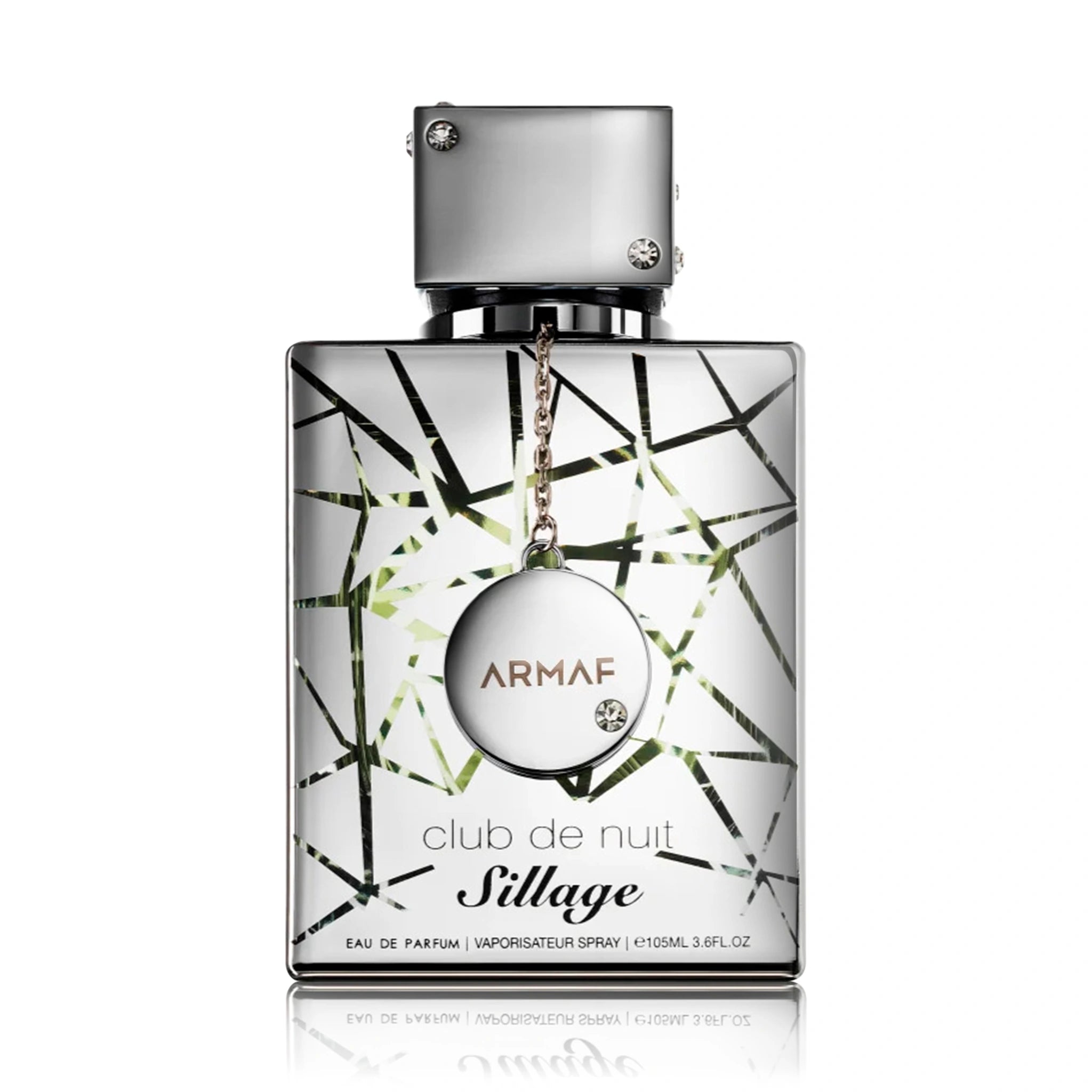 Foto frontal del Club de Nuit Sillage Armaf Eau de Parfum Para Hombre fondo blanco