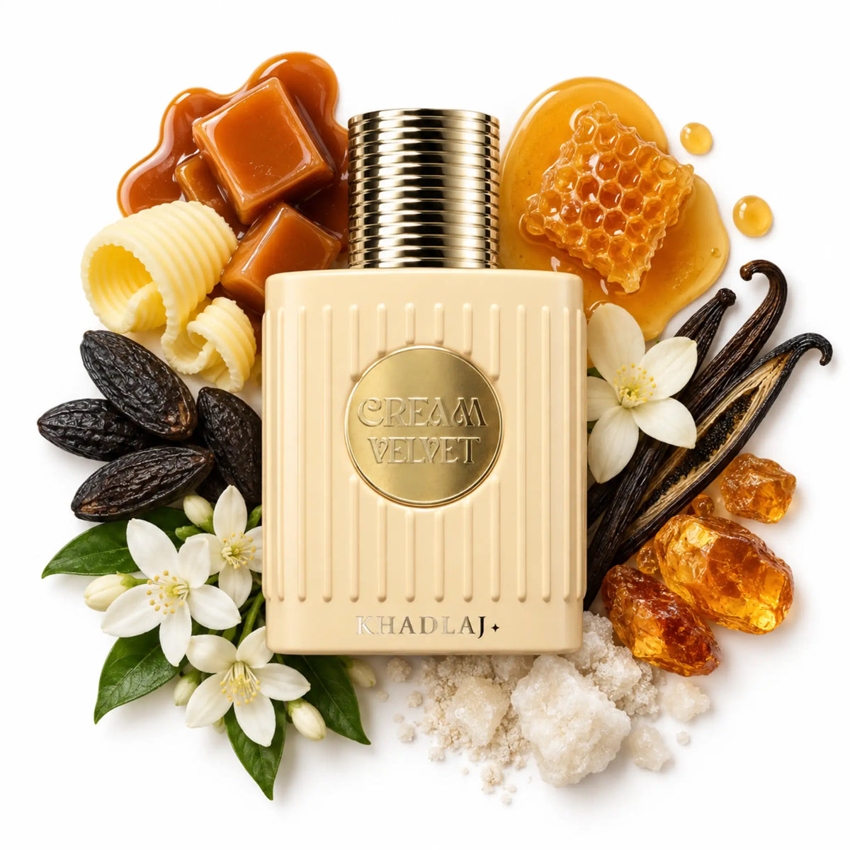 Ingredientes de Cream Velvet Khadlaj Extrait de Parfum