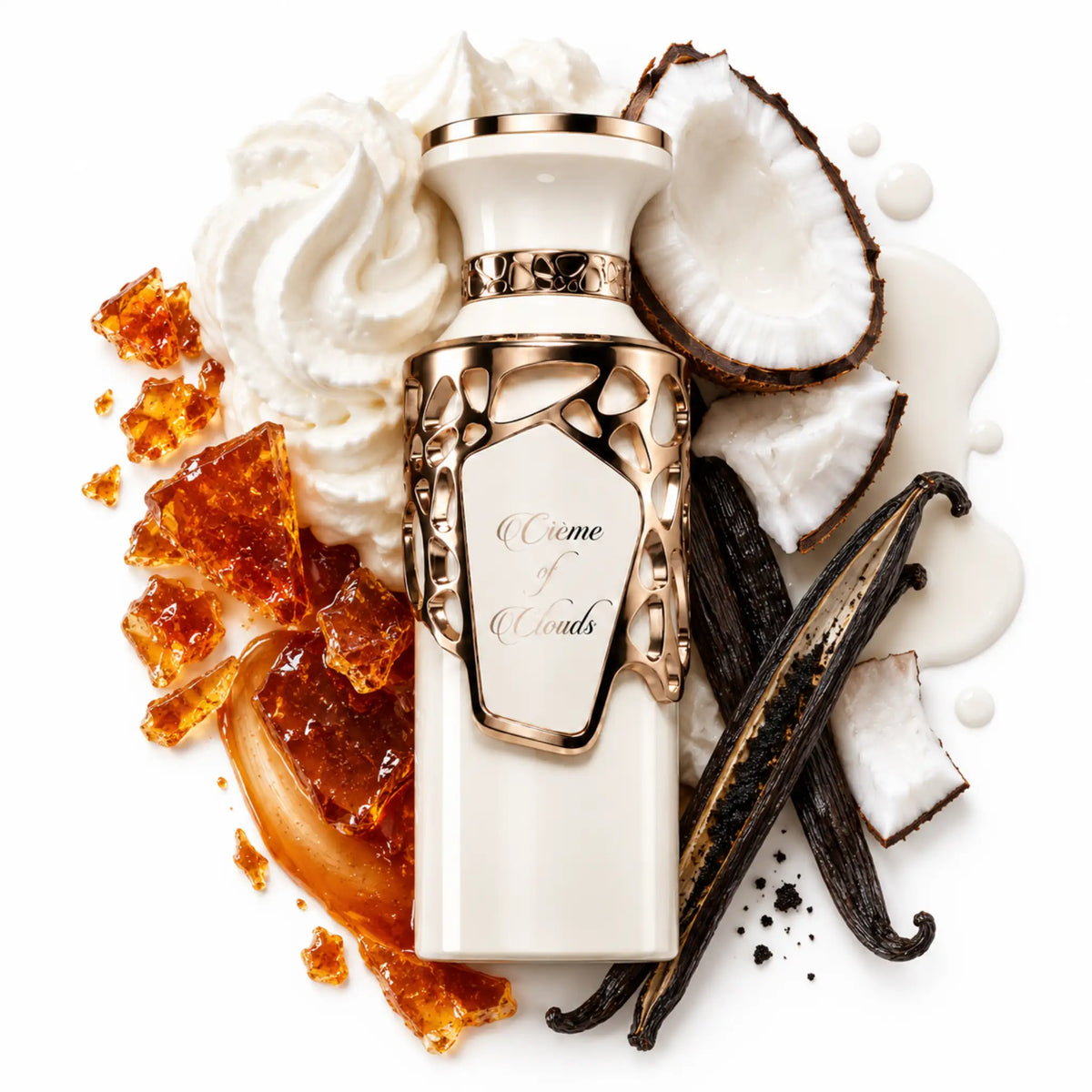 Ingredientes de Creme of Clouds Fragrance World Eau de Parfum