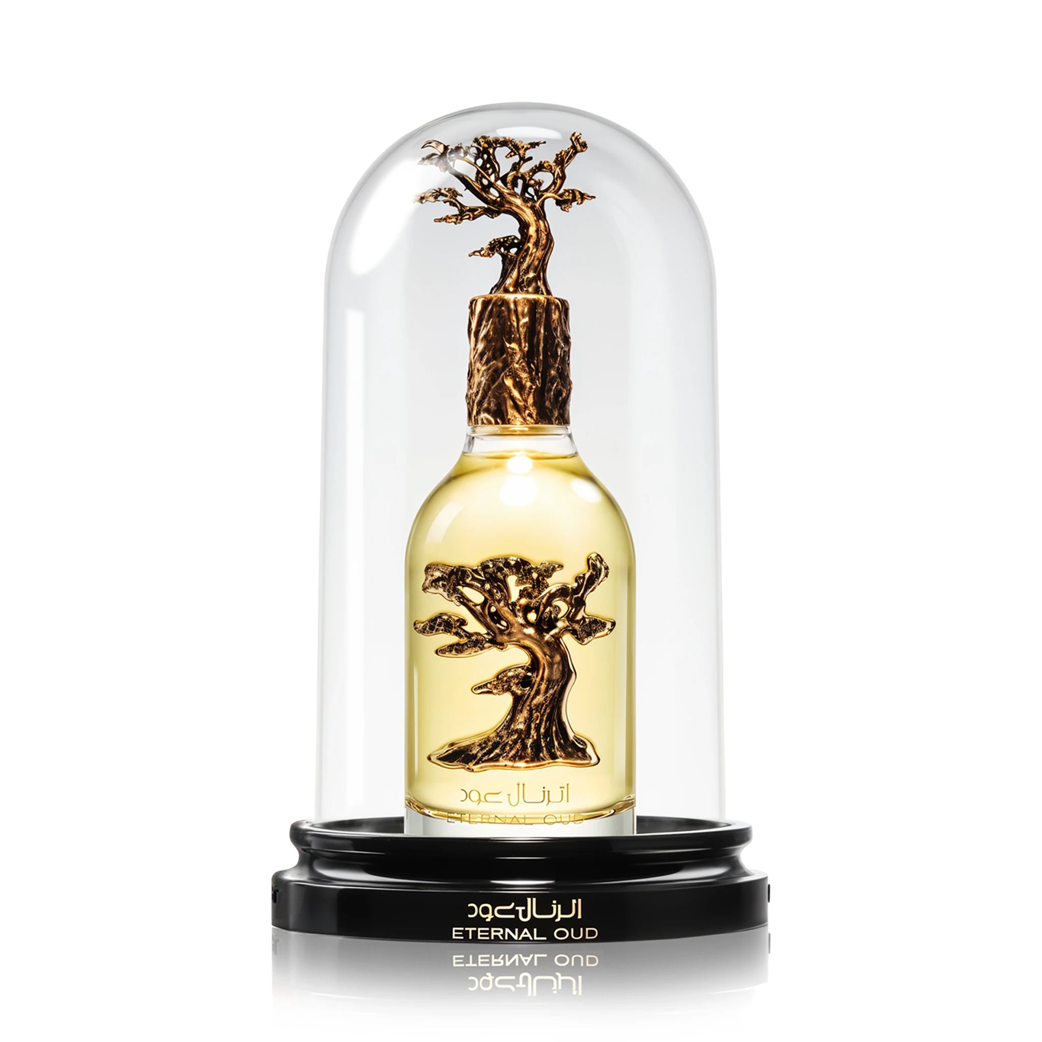 Frasco del Eternal Oud Lattafa Eau de Parfum Unisex