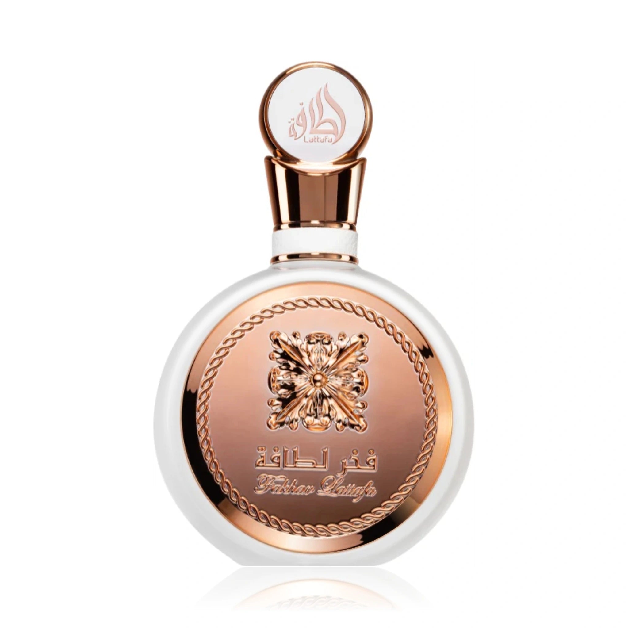 Frasco del Fakhar Rose Lattafa Eau de Parfum Para Mujer