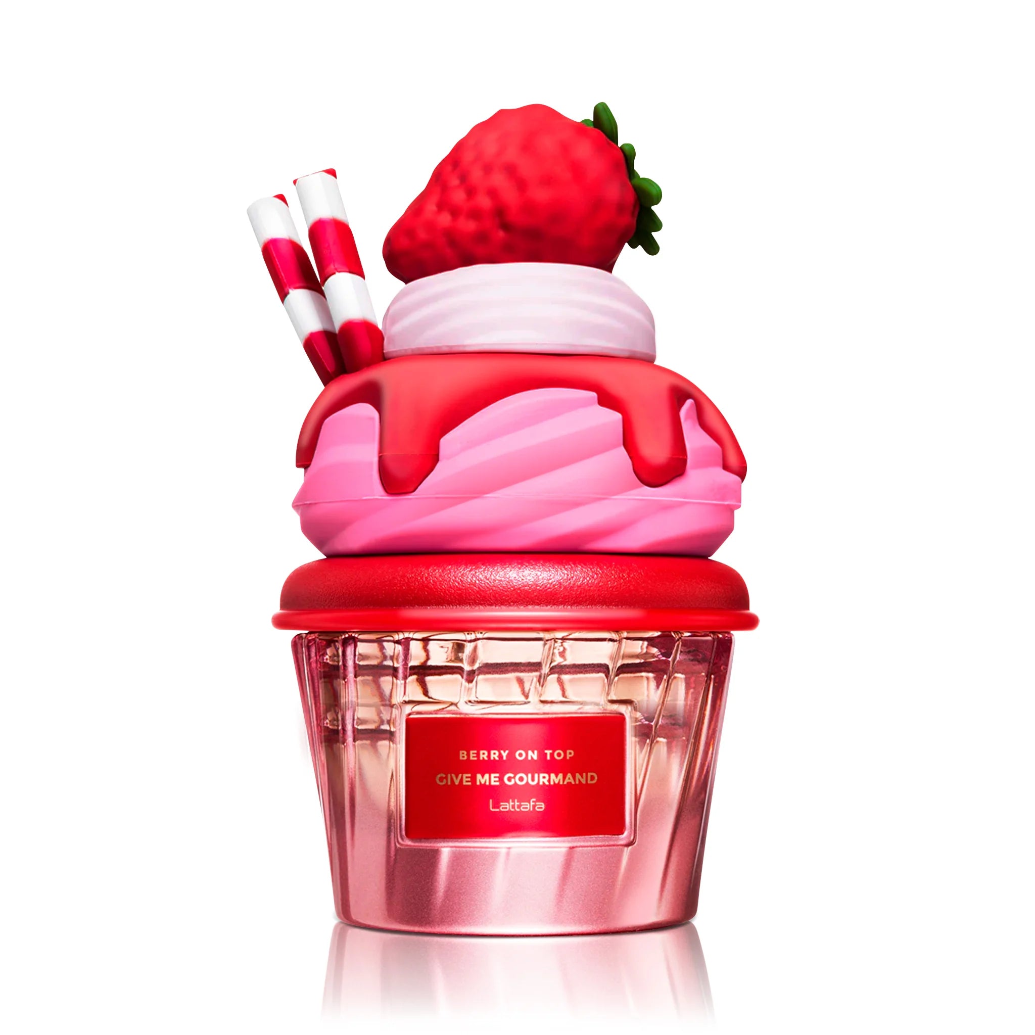 Frasco de Berry On Top Lattafa Eau de Parfum Para Mujer