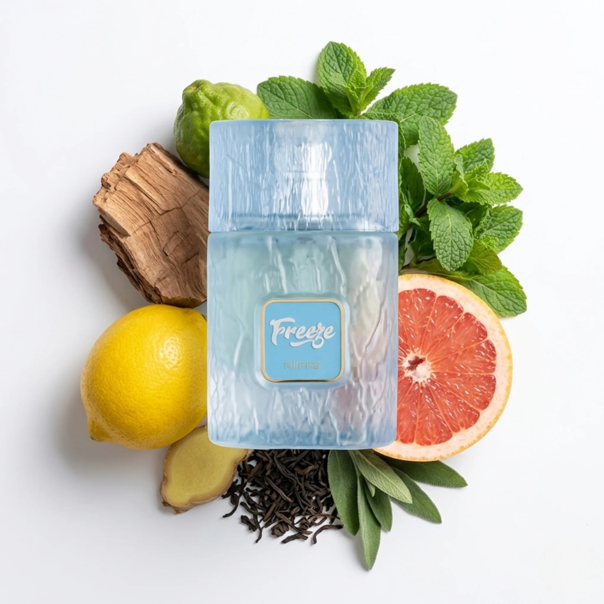 Freeze Riiffs Extrait de Parfum con ingredientes detrás