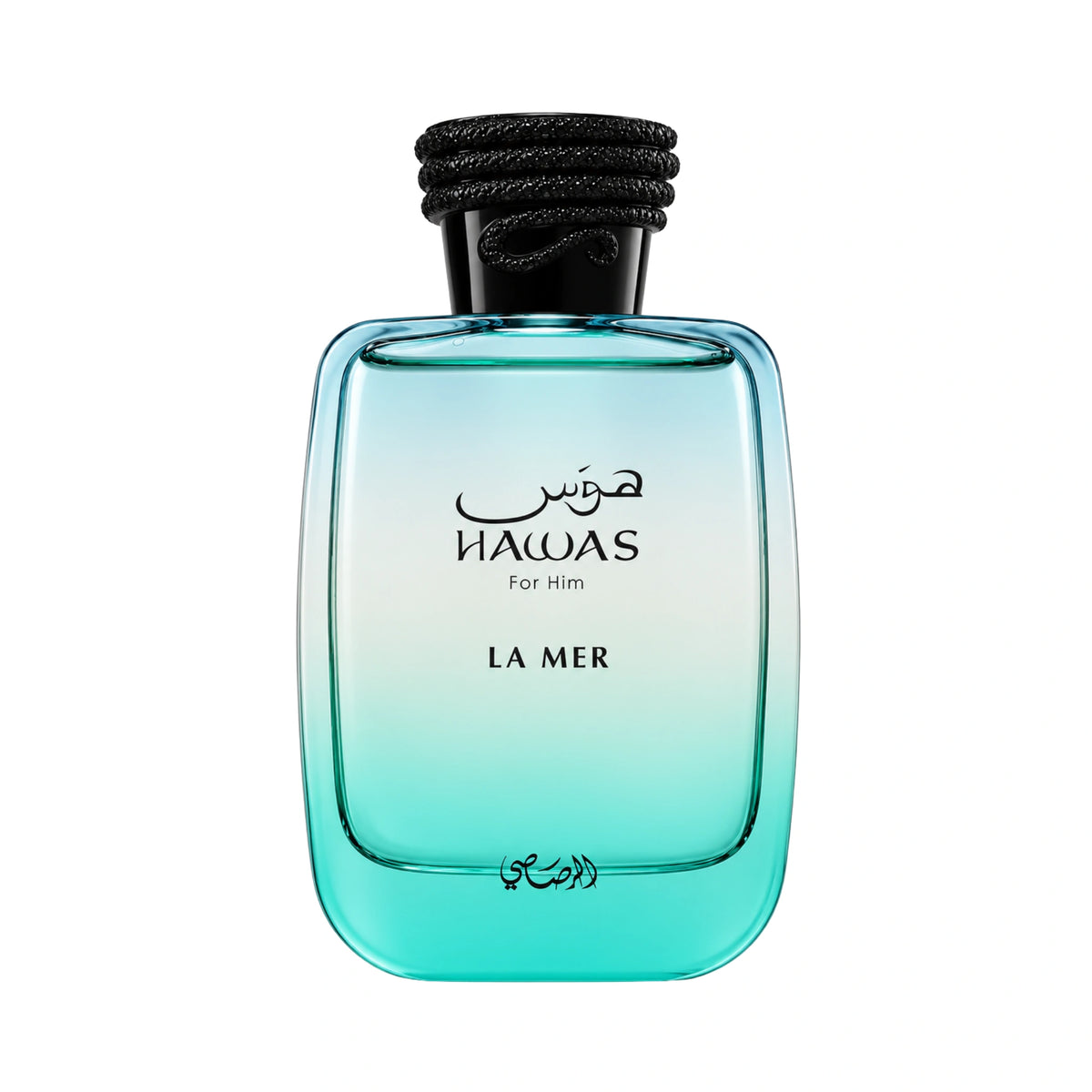 Botella de Hawas La Mer Rasasi Eau de Parfum
